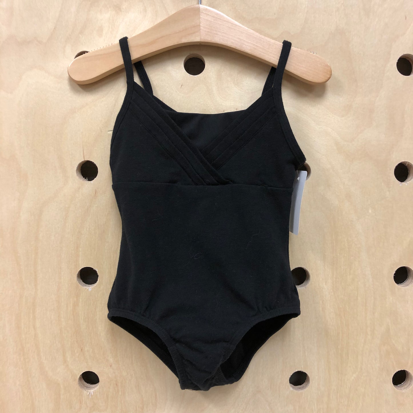 Black Keyhole Back Leotard