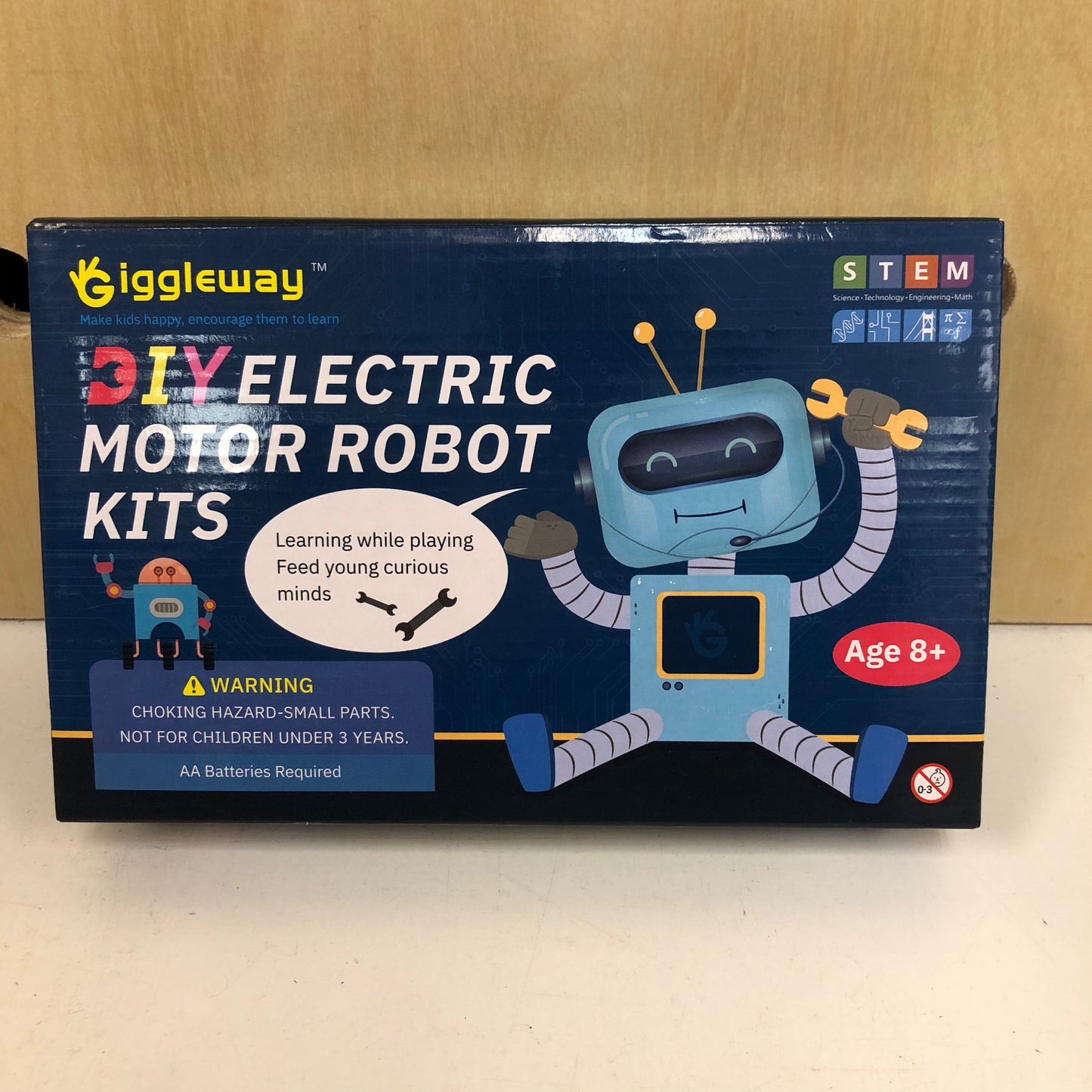 DIY Electric Motor Robot Kit