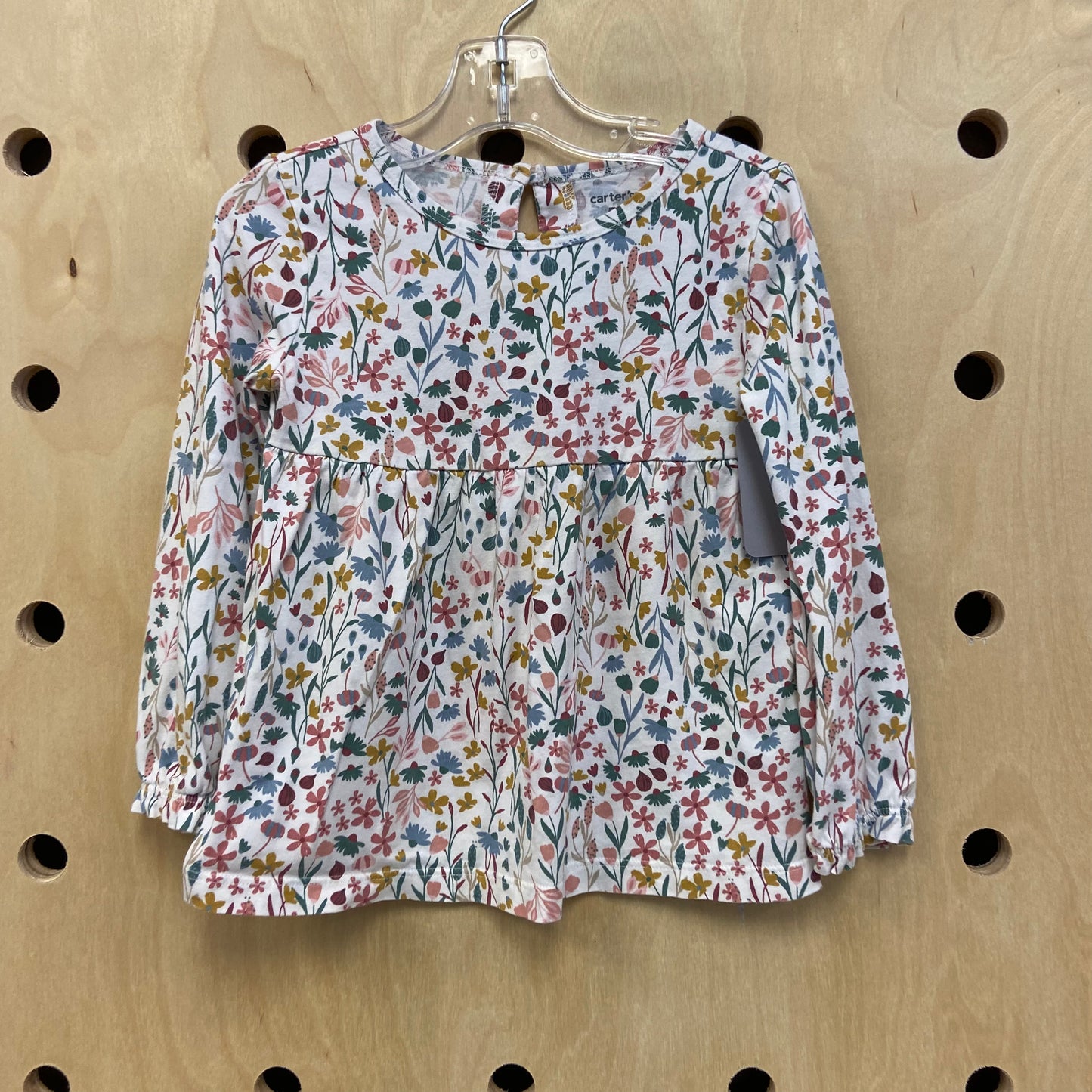 White Floral Top