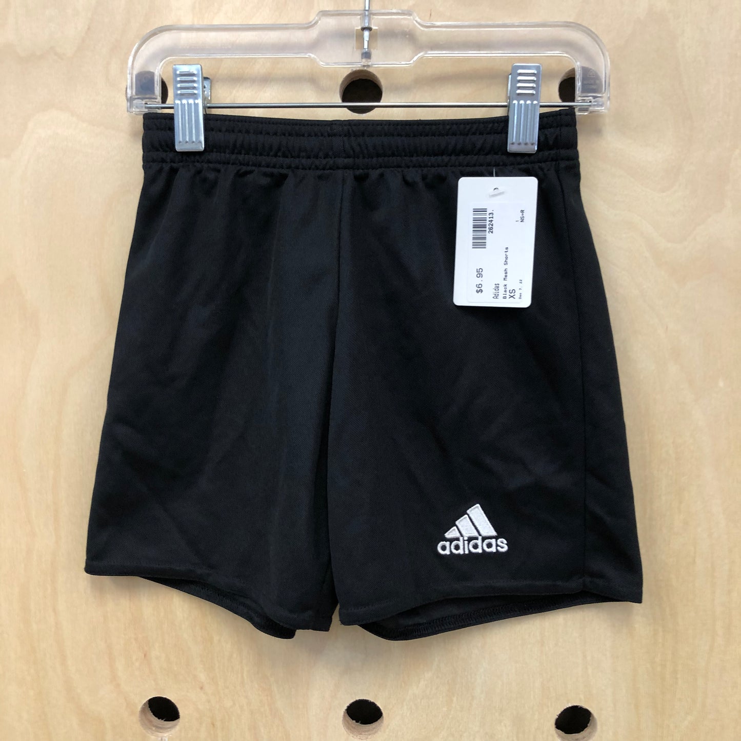 Black Mesh Shorts