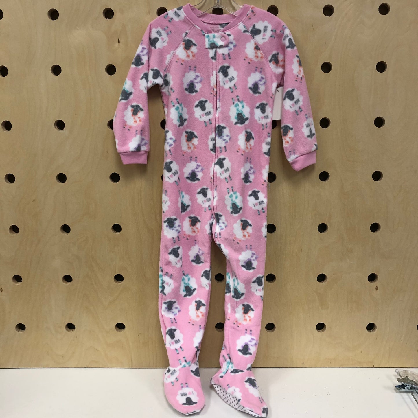 Pink Fleece Sheep PJs NEW!
