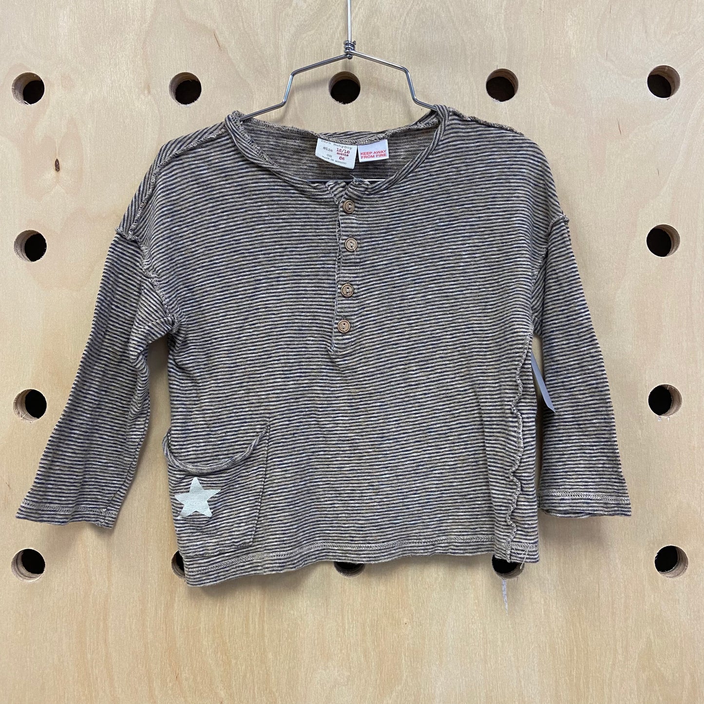 Grey Earthtones Pocket Tee