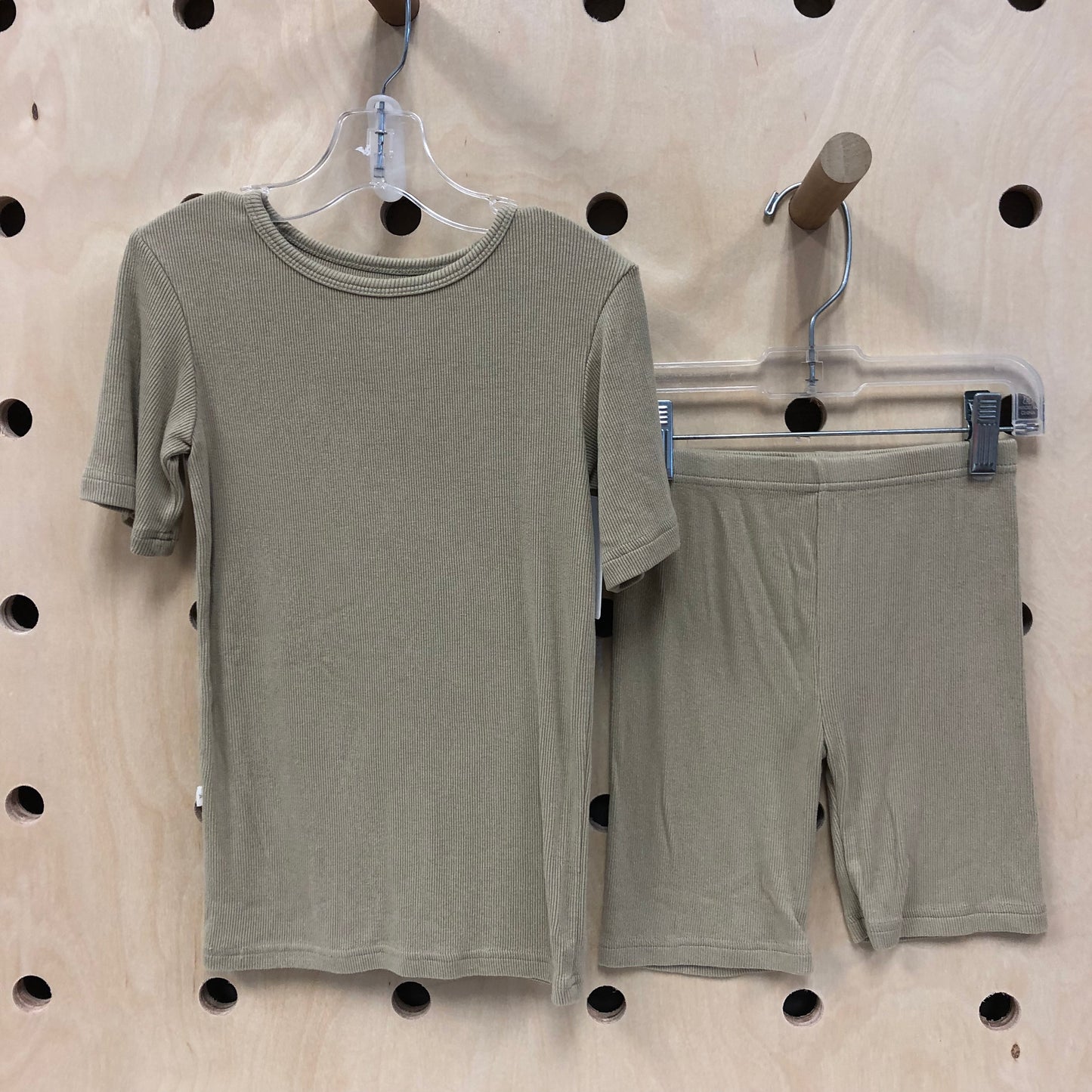 Tan Ribbed Loungewear