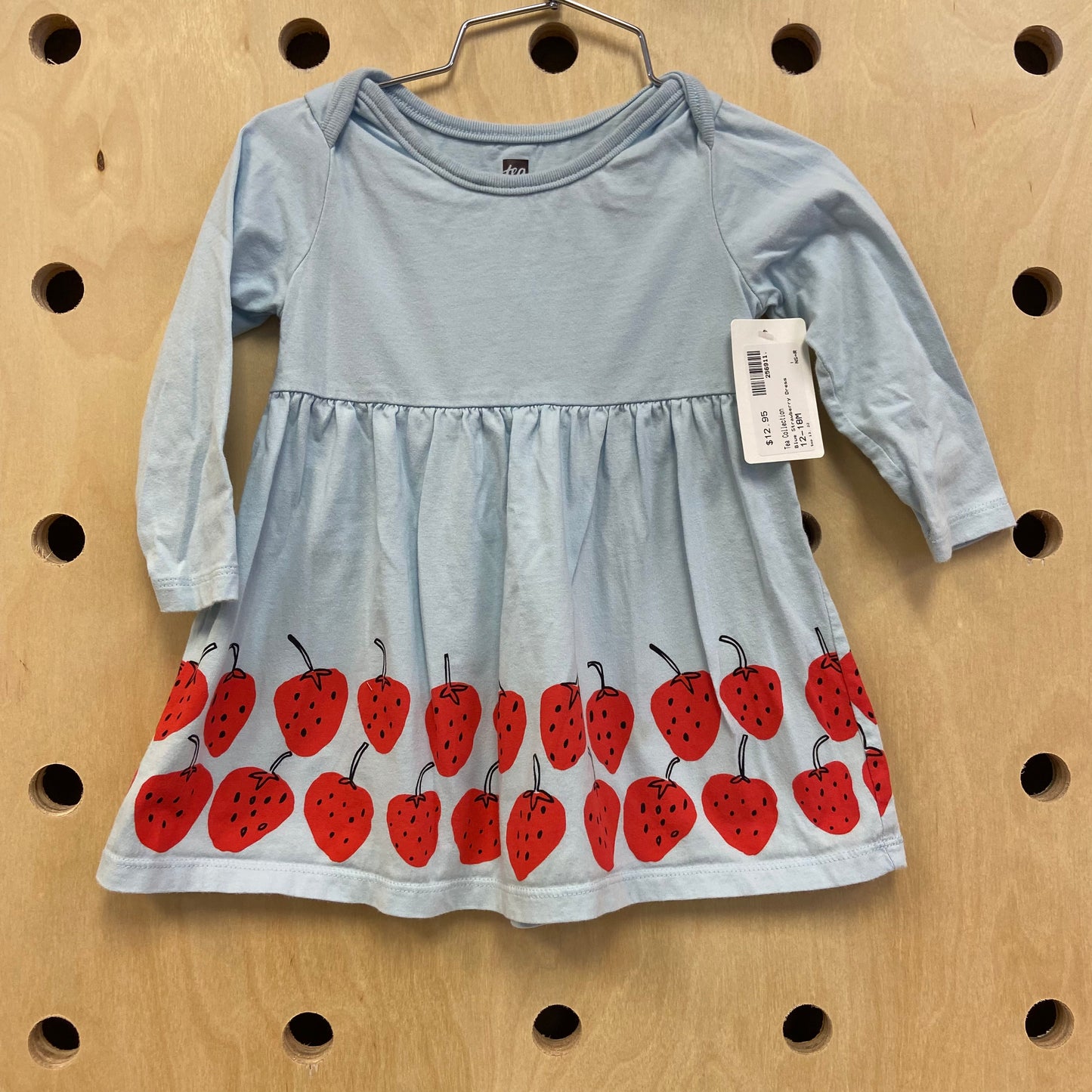 Blue Strawberry Dress