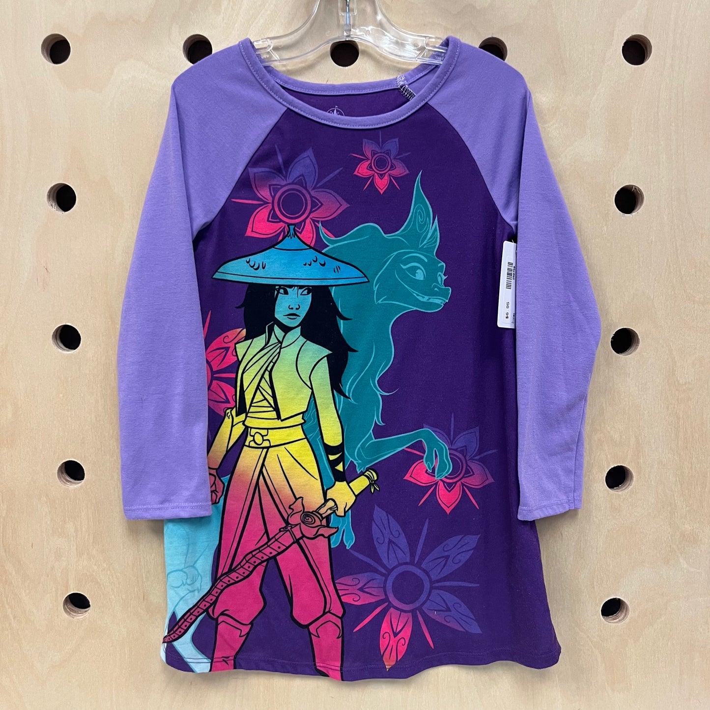 Two-toned Raya LS Night Gown