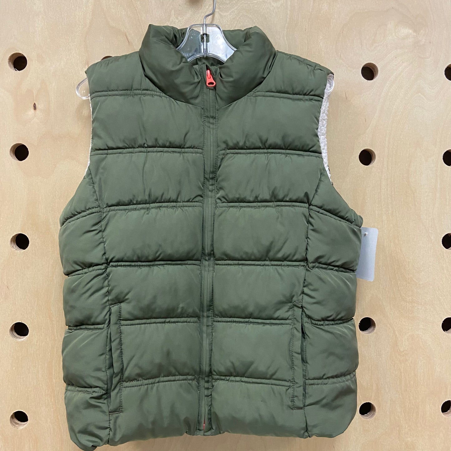 Green Puffer Vest