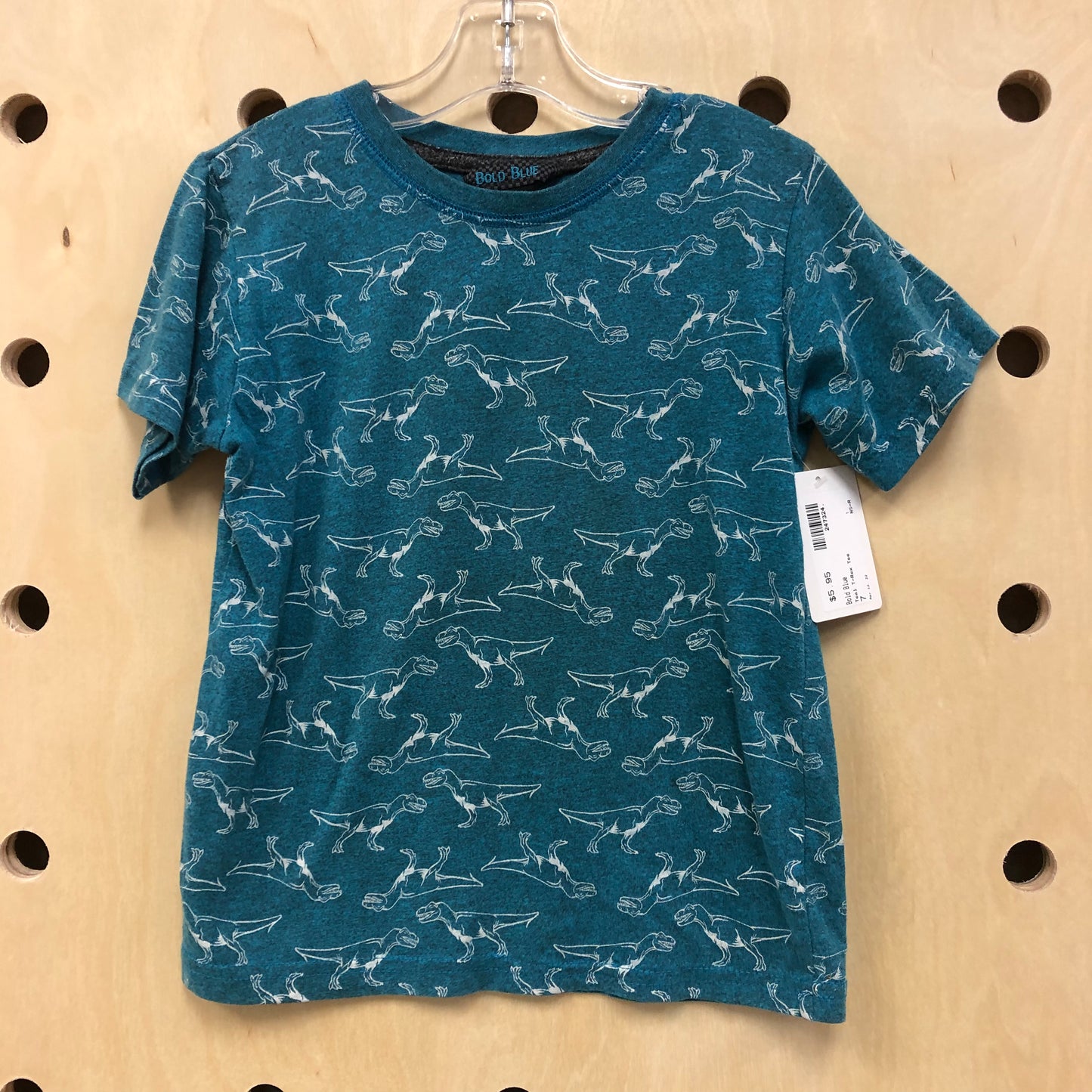 Teal T-Rex Tee