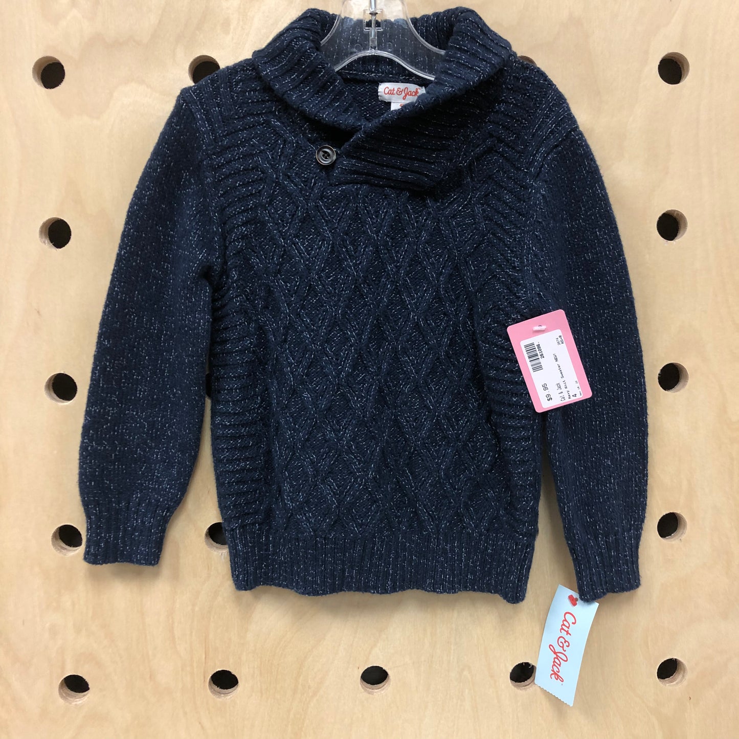 Navy Knit Sweater NEW!