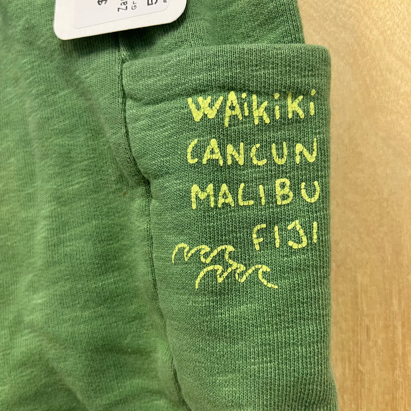 Green Tropical Island Shorts