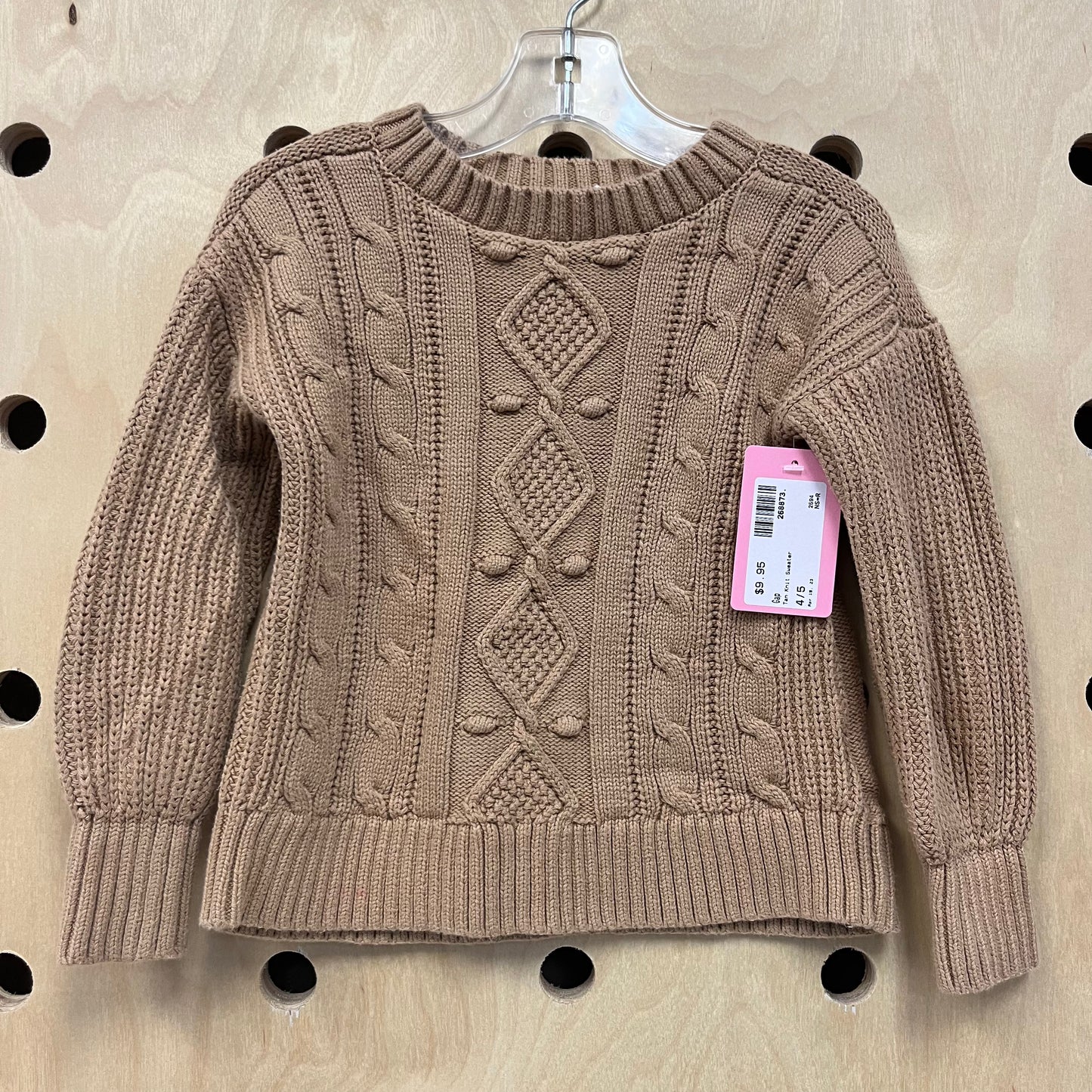 Tan Knit Sweater