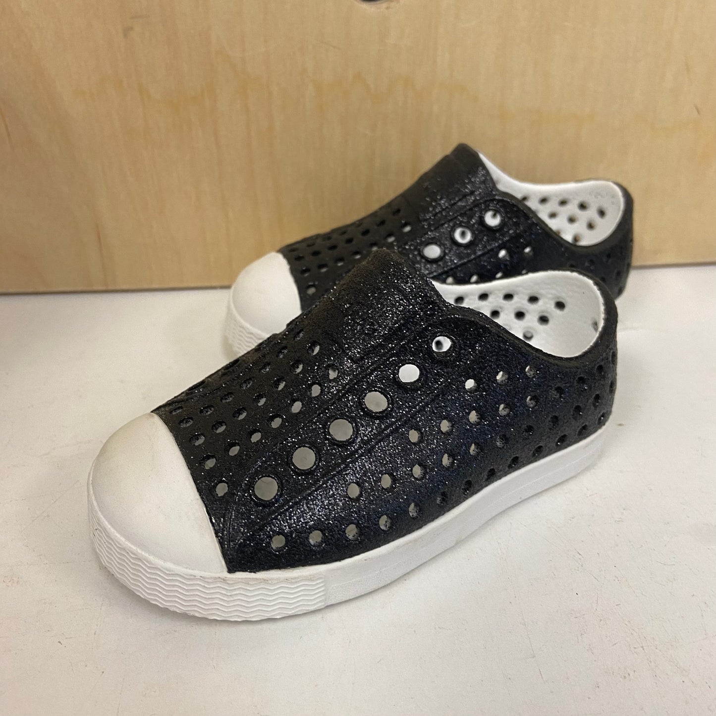 Black Glitter Jeffersons