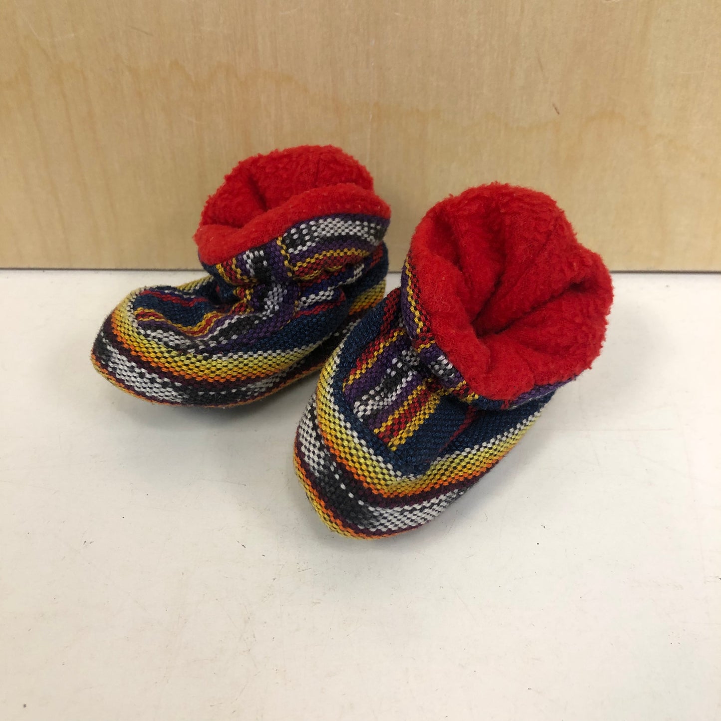 Serape Knit Booties