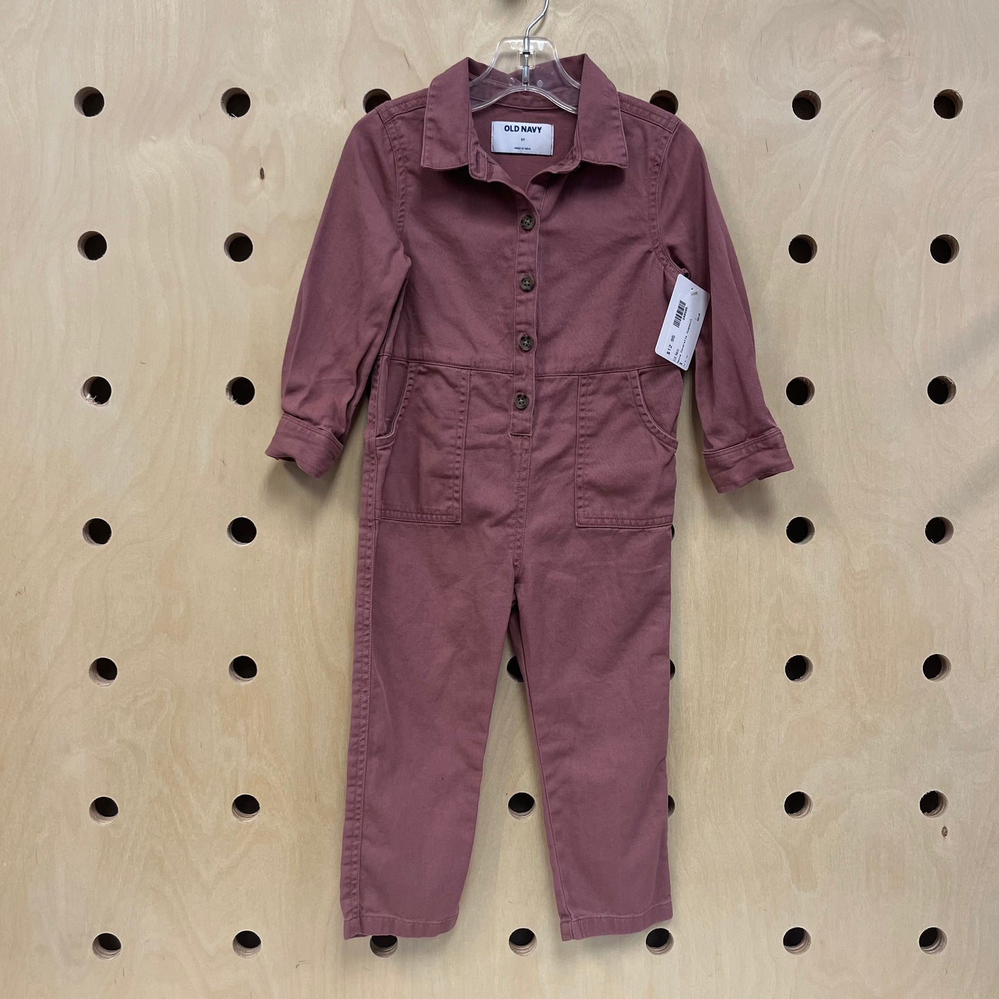 Mauve Coveralls Jumpsuit