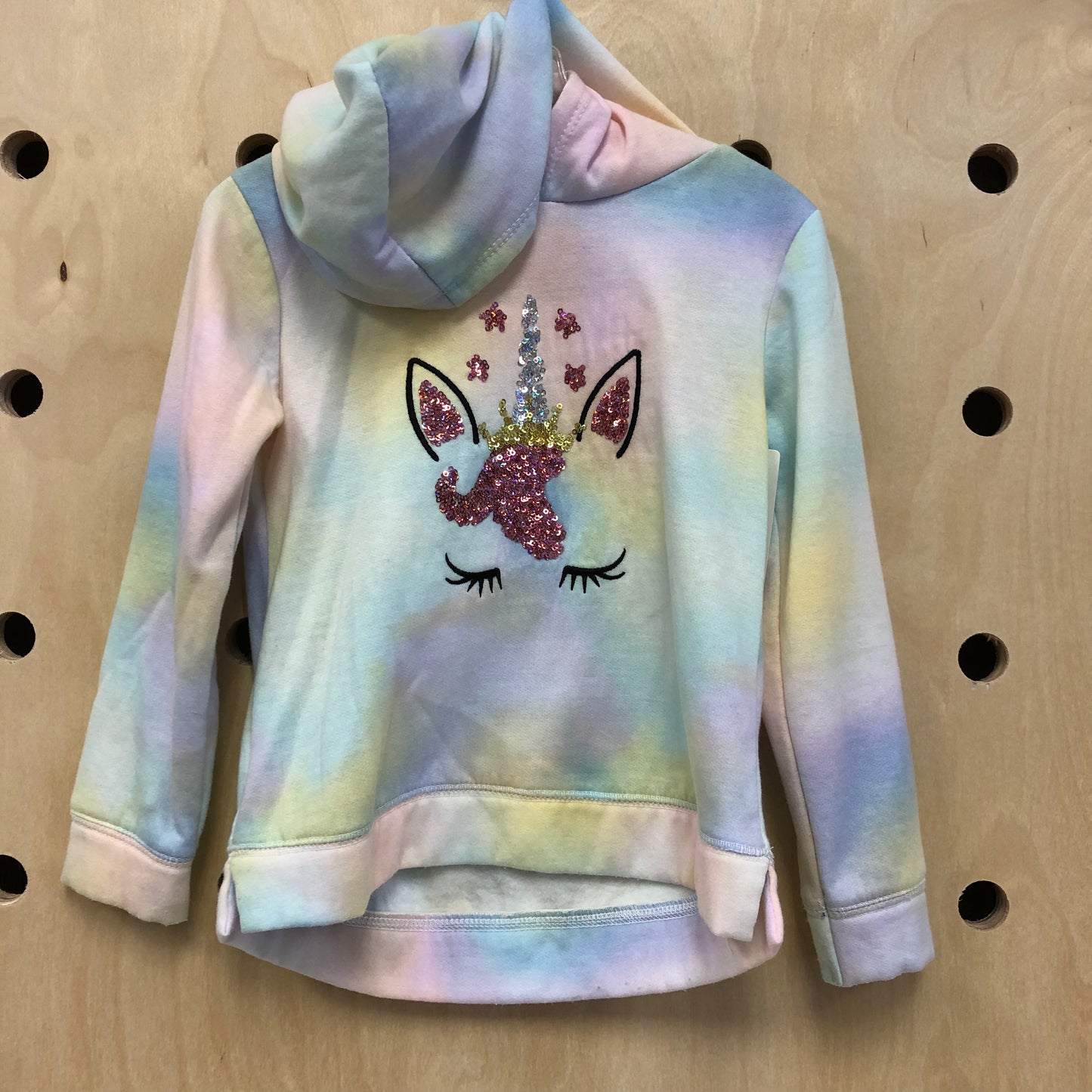 Pastel Unicorn Sequins Hoodie