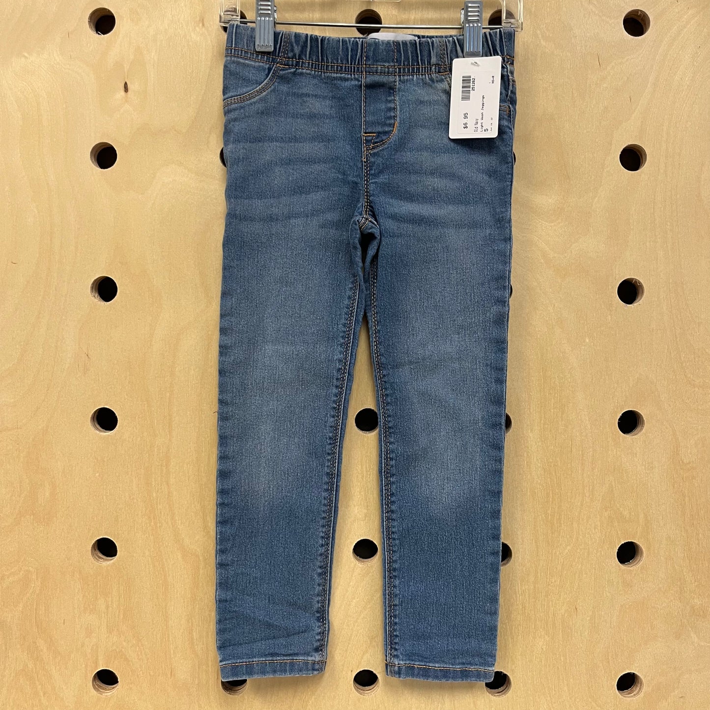 Light Wash Jeggings