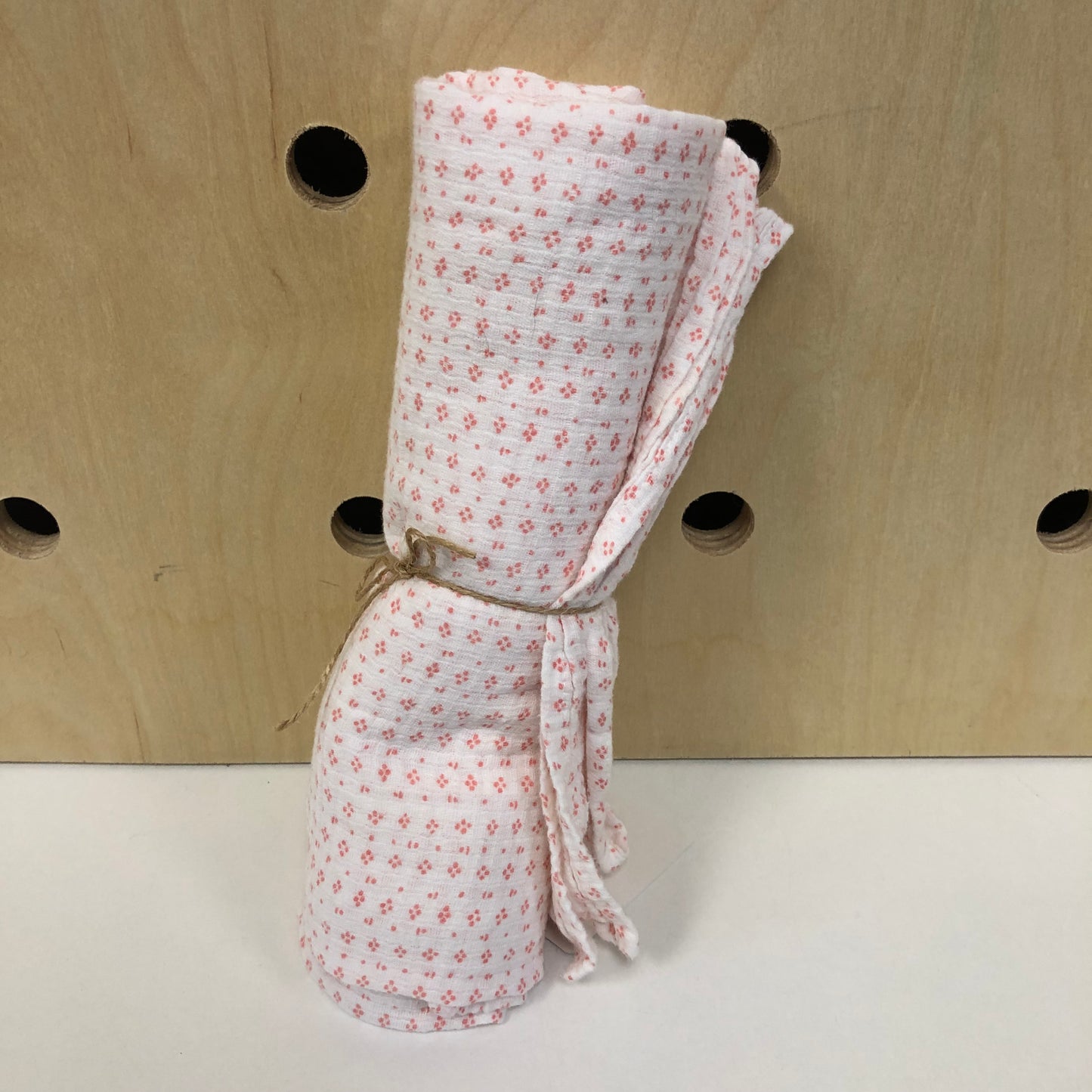 Organic Dotted Swaddle