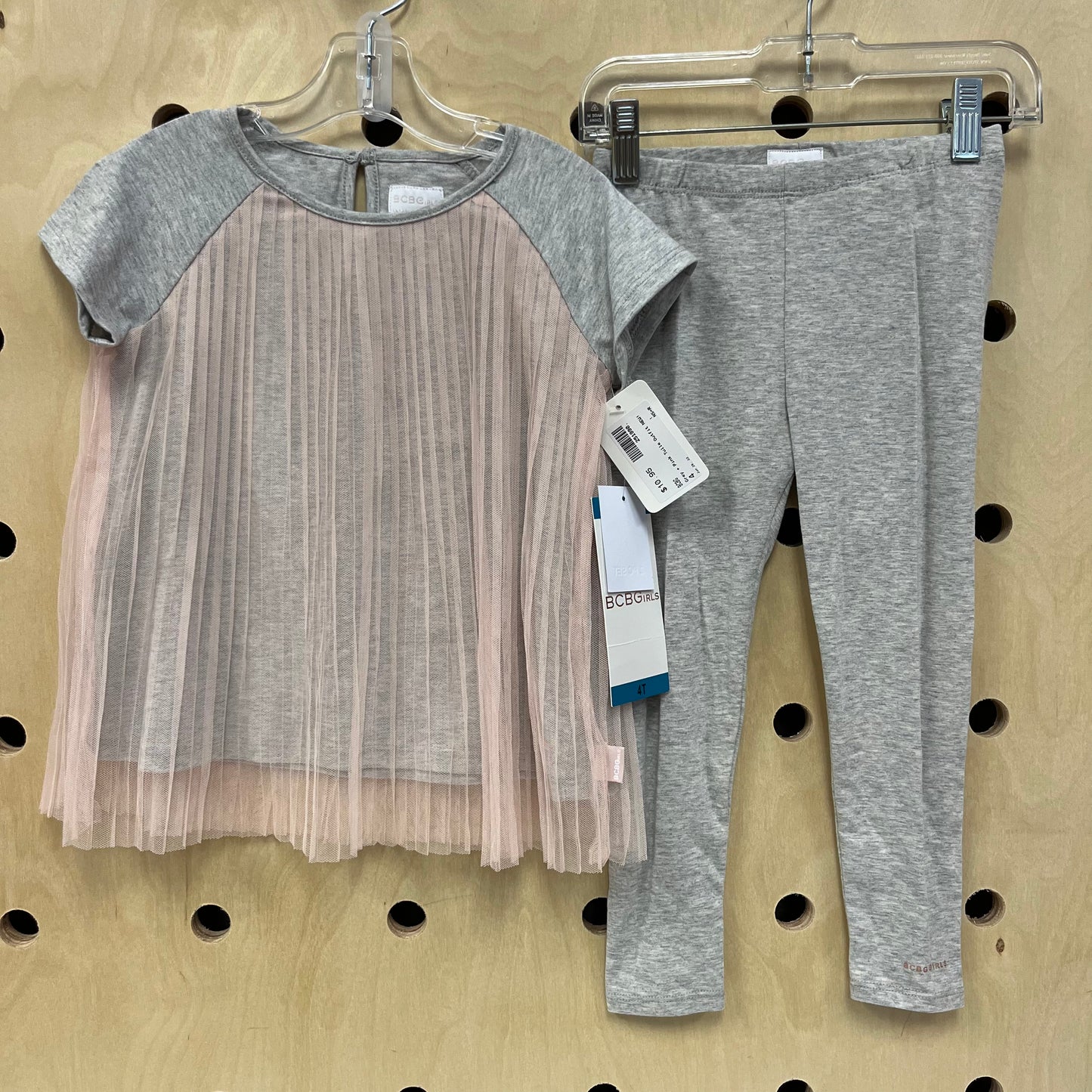 Grey + Pink Tulle Outfit NEW!