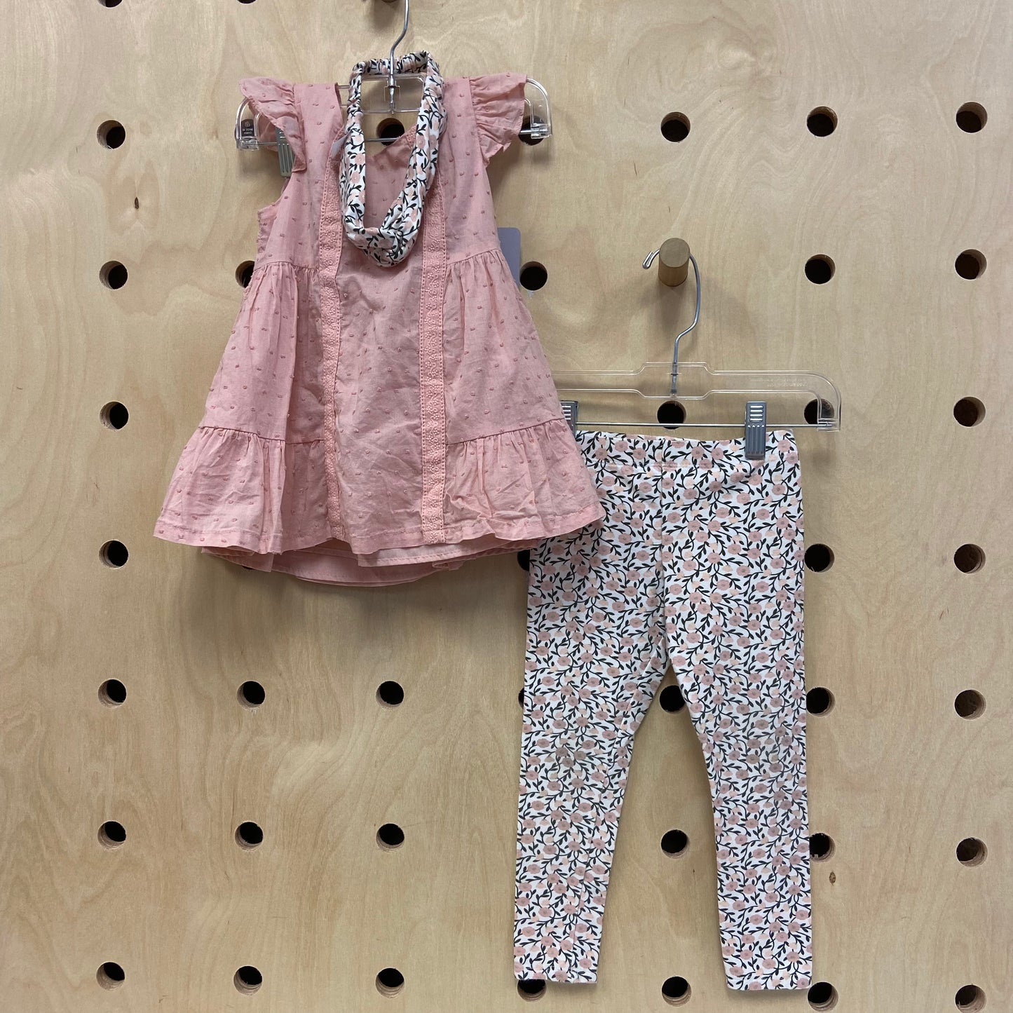 Pink Floral Outfit