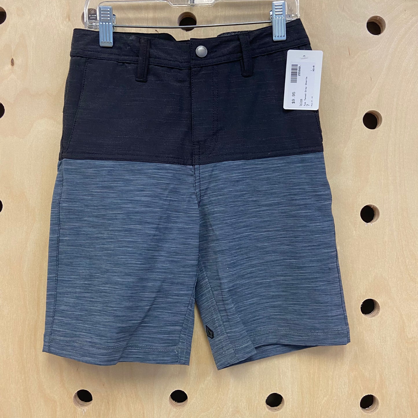 Two Toned Grey Shorts