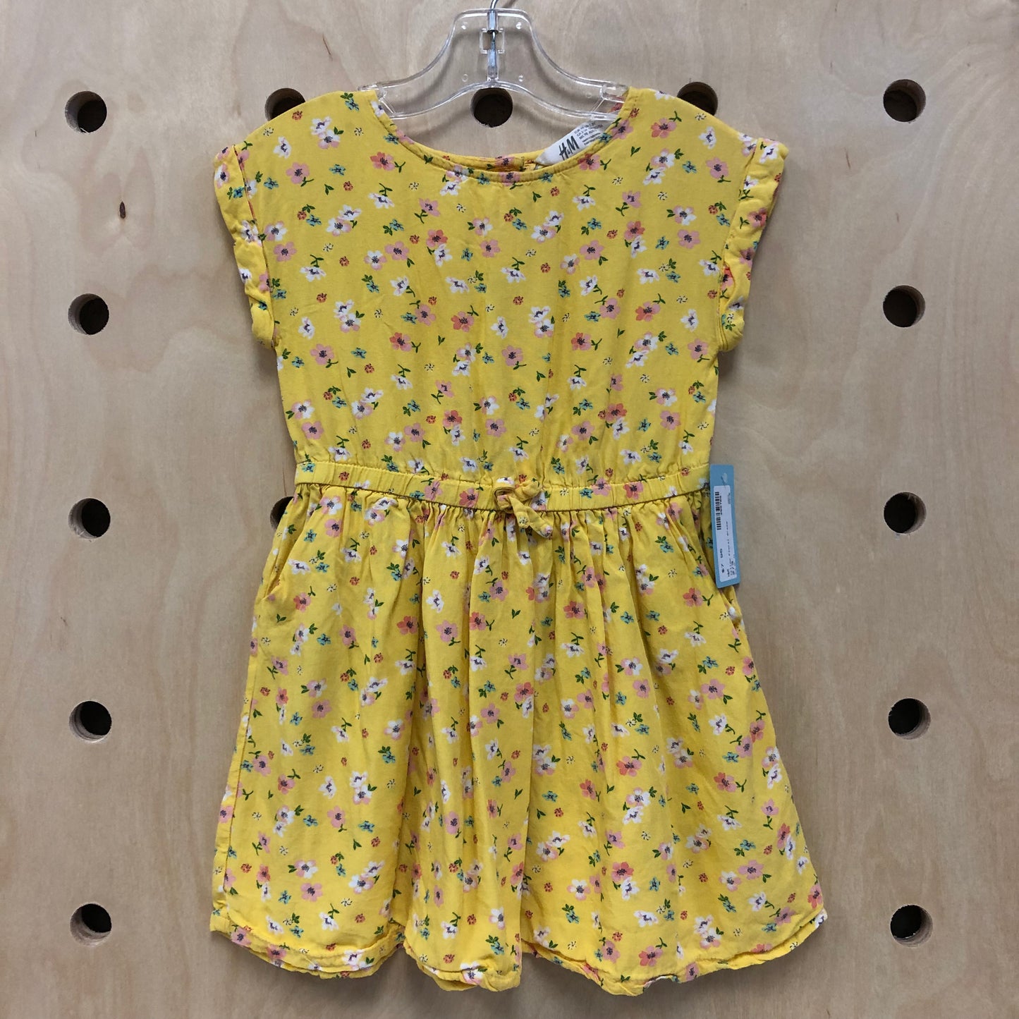 Yellow Floral Dress