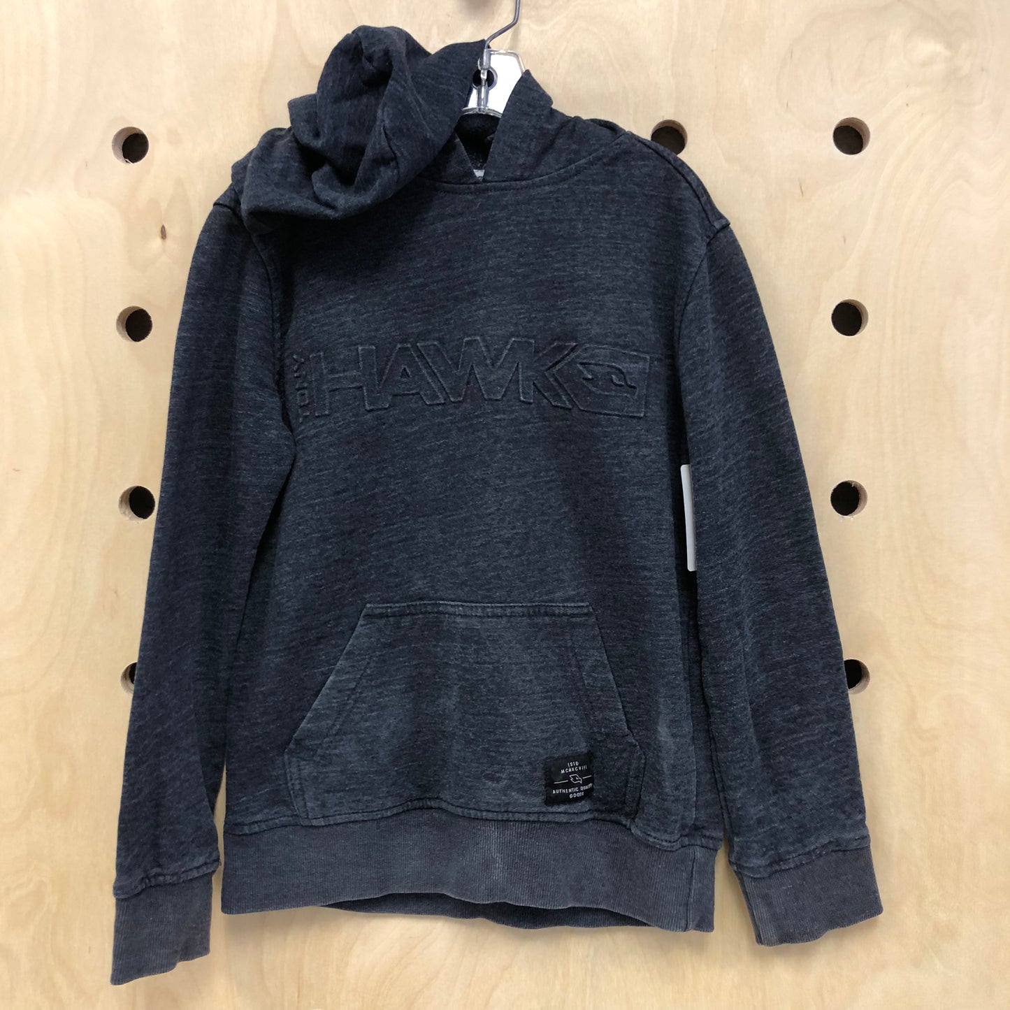 Grey 'Hawk' Hoodie Pullover