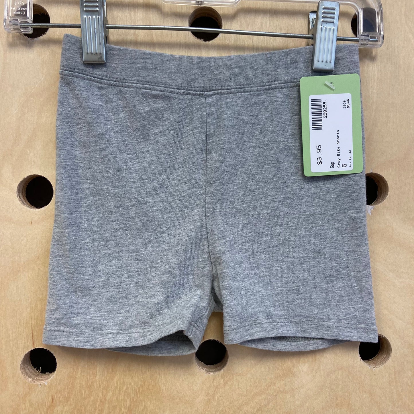 Grey Bike Shorts