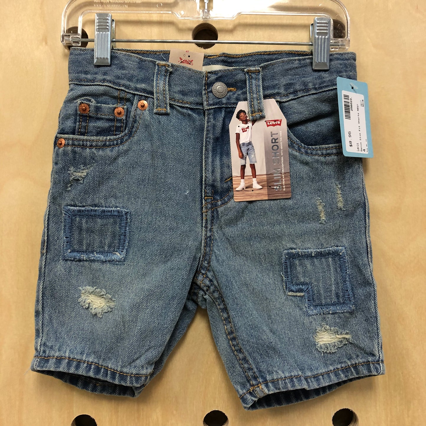 Denim Slim Fit Shorts NEW!