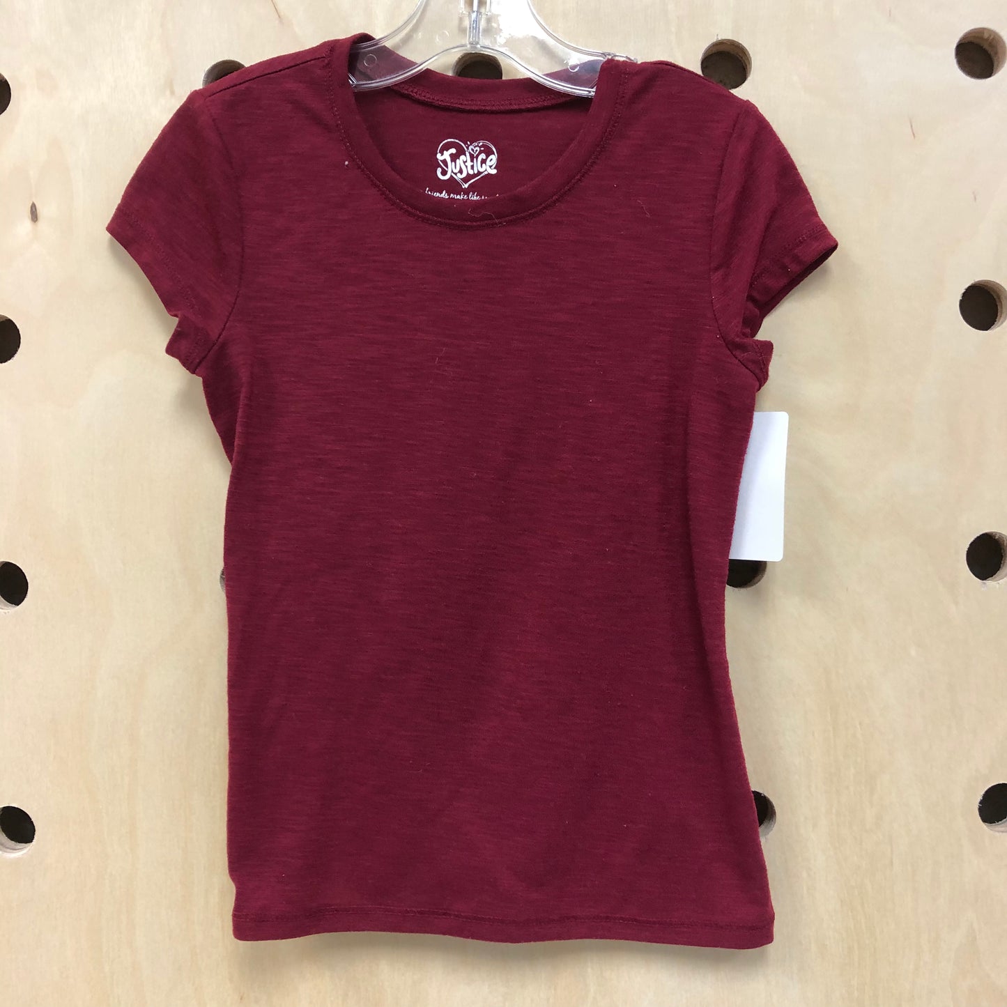 Maroon Burn Out Tee