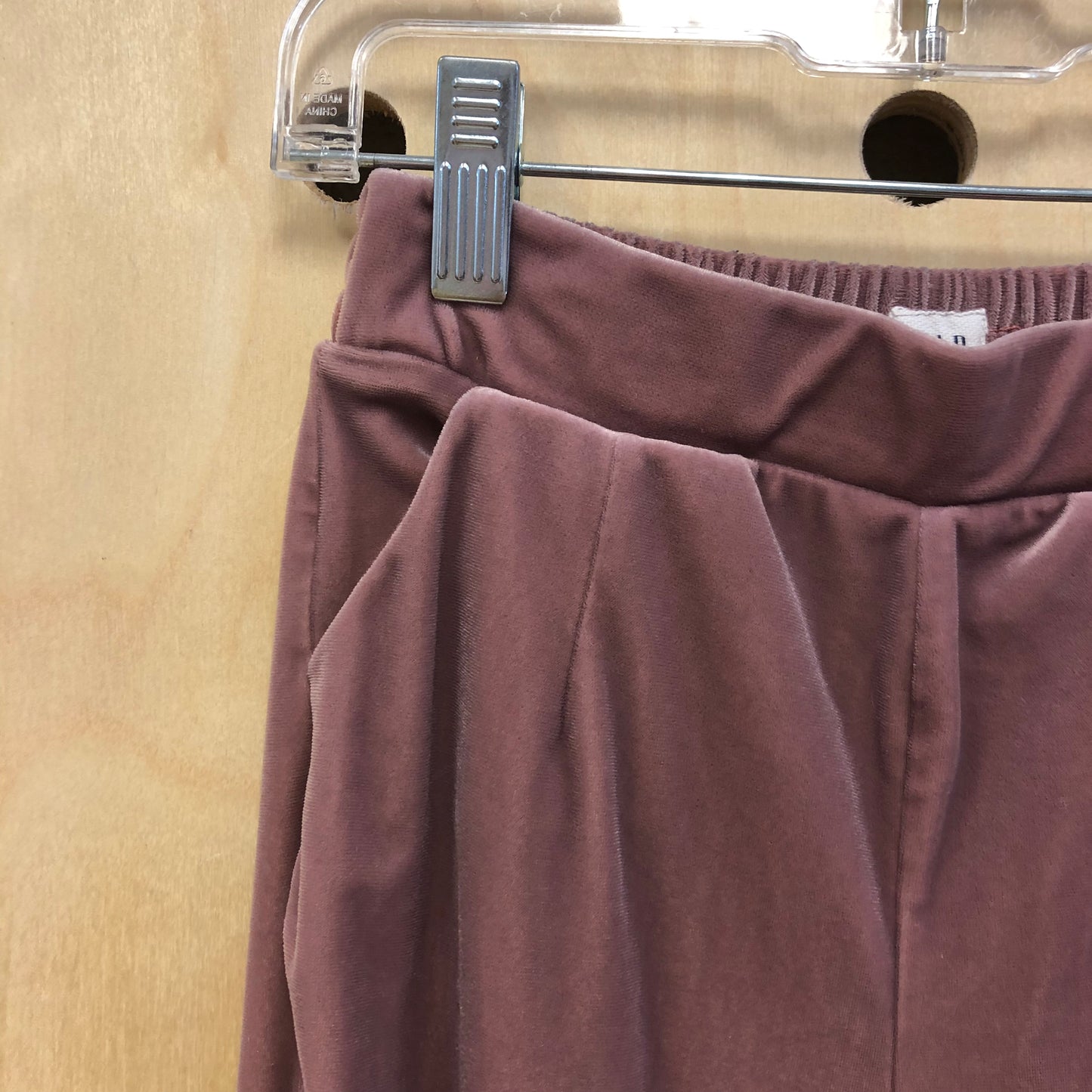 Mauve Velour Soft Pants