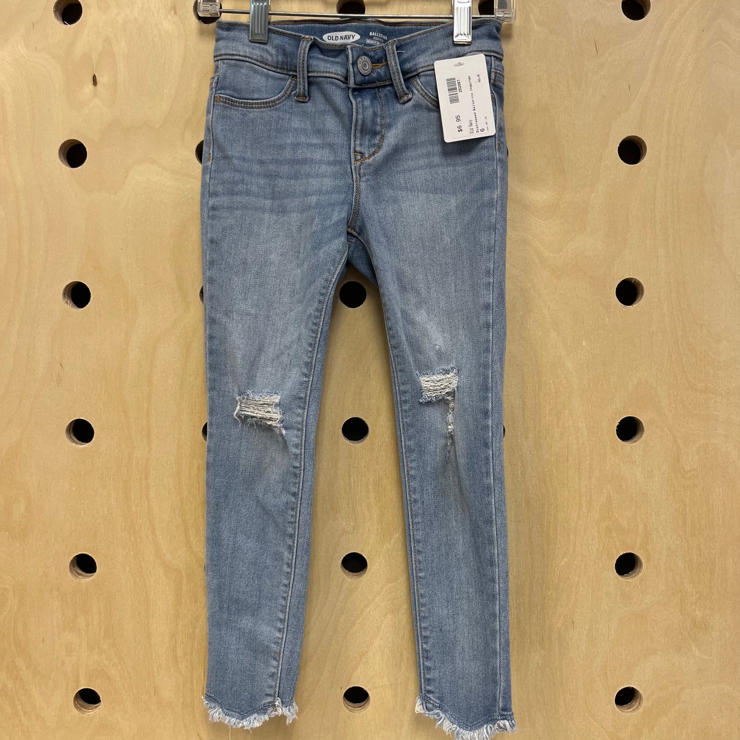 Distressed Ballerina Jeggings