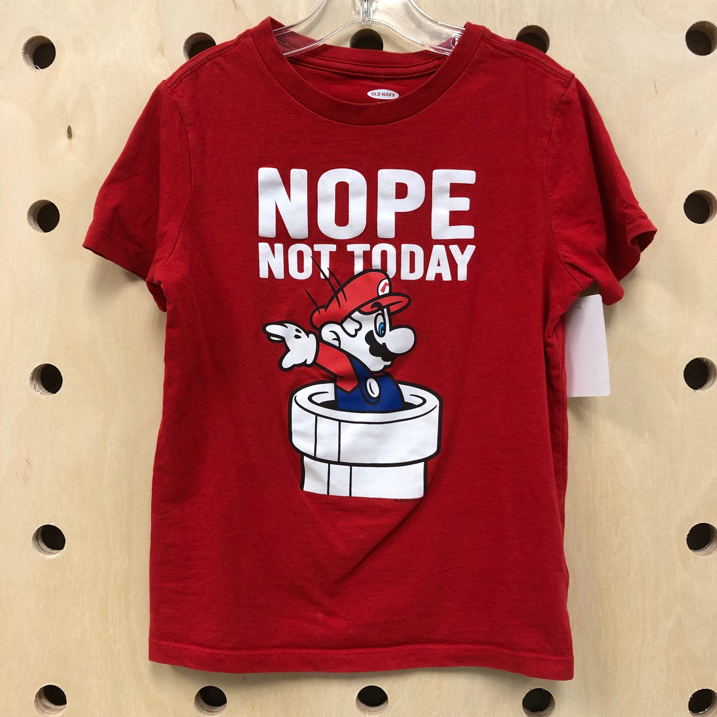 Nope Not Today Mario Tee