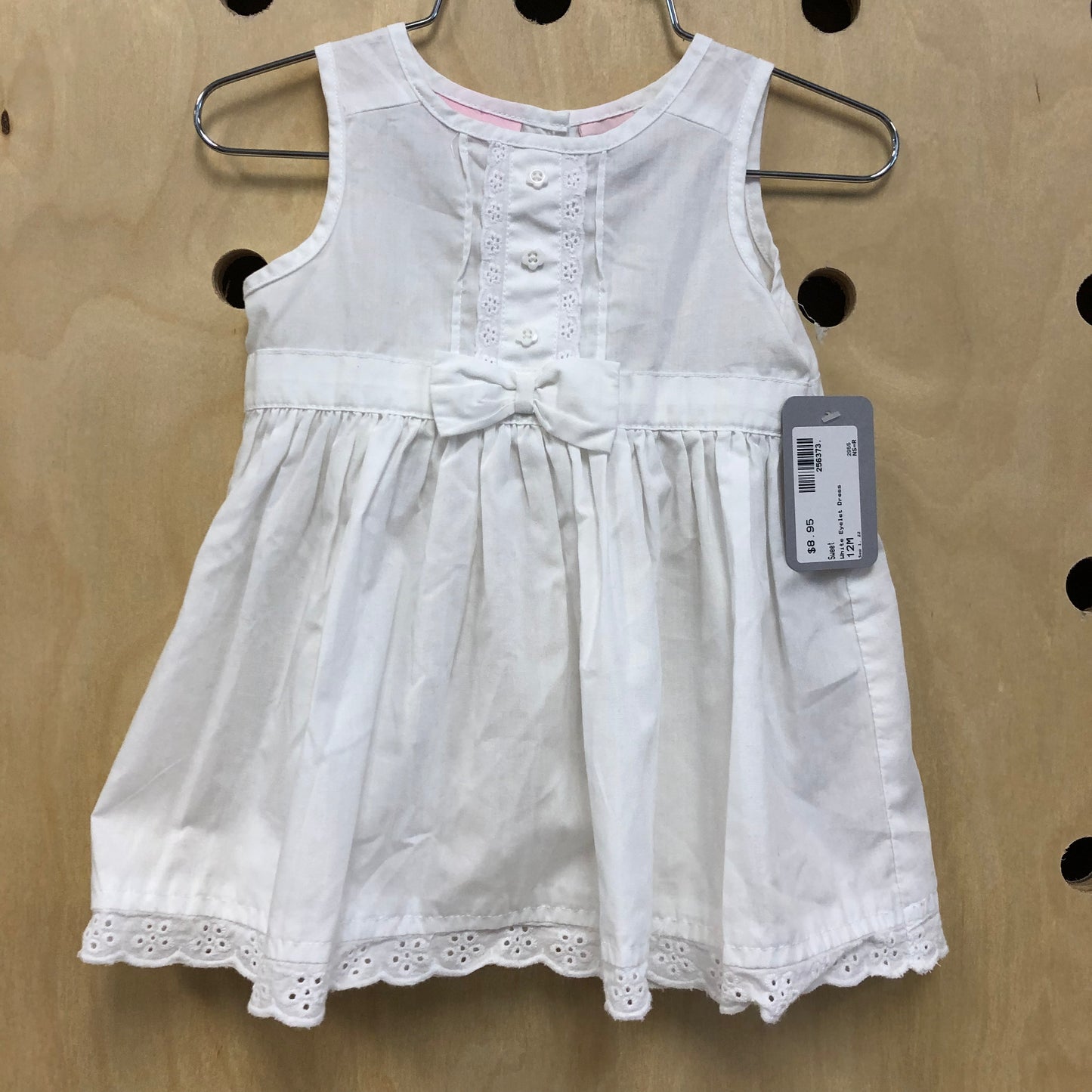 White Eyelet Dress