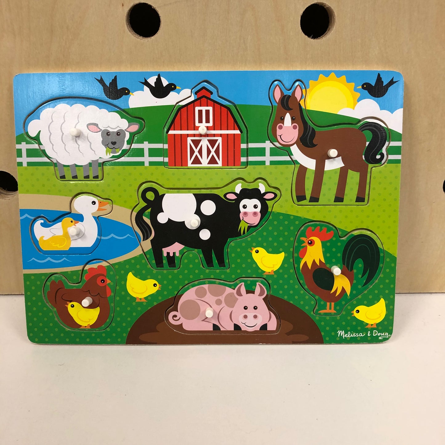 Farm Peg Puzzle