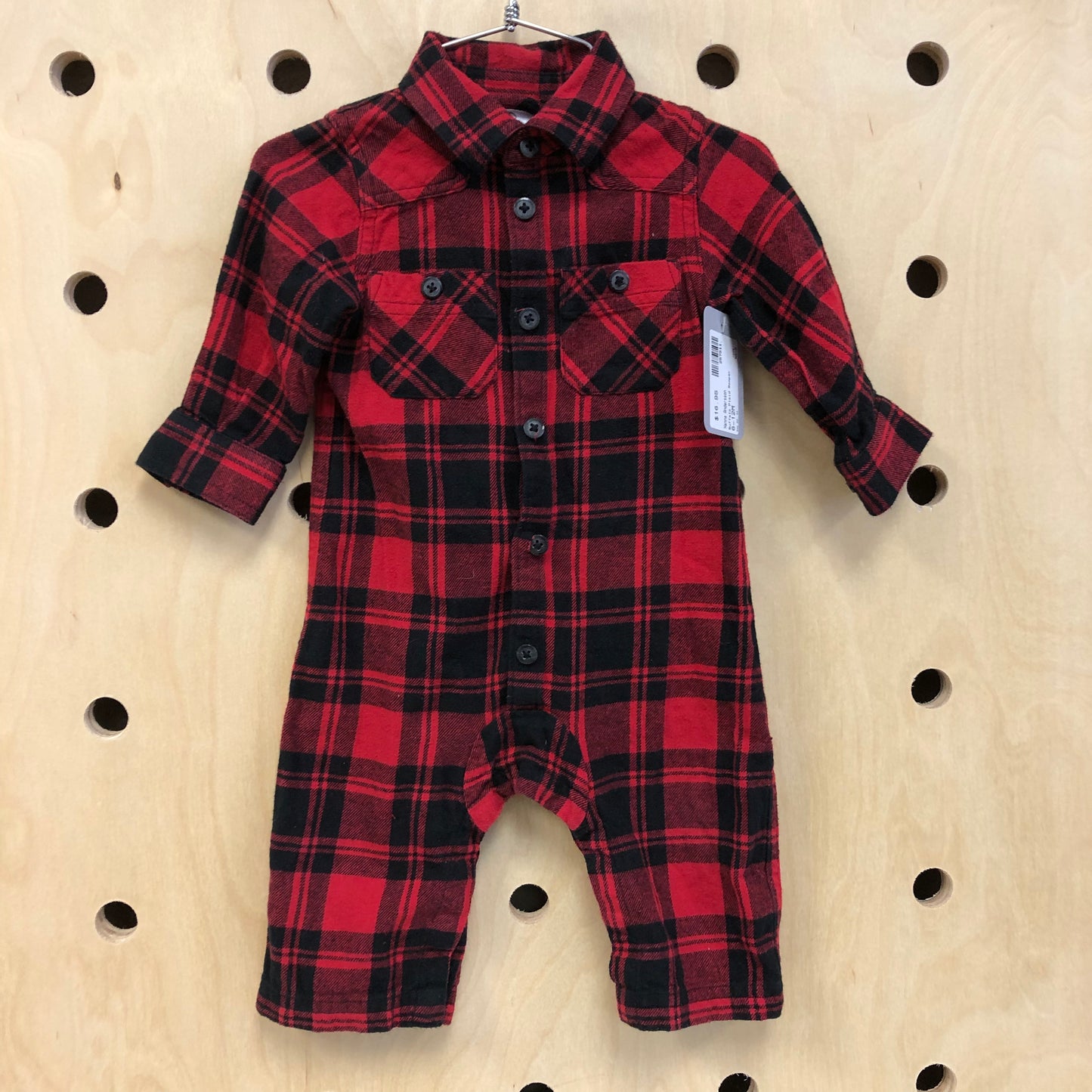 Buffalo Plaid Romper