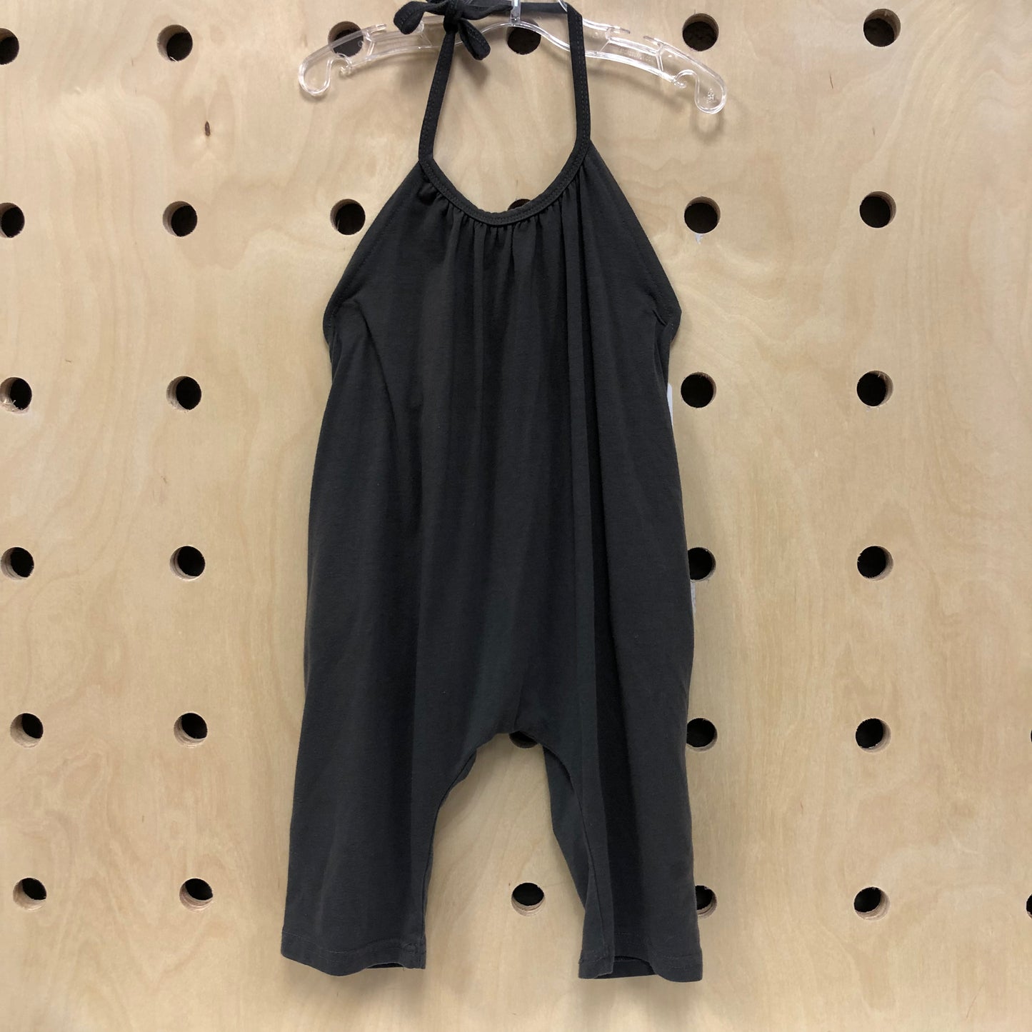 Grey Halter Romper