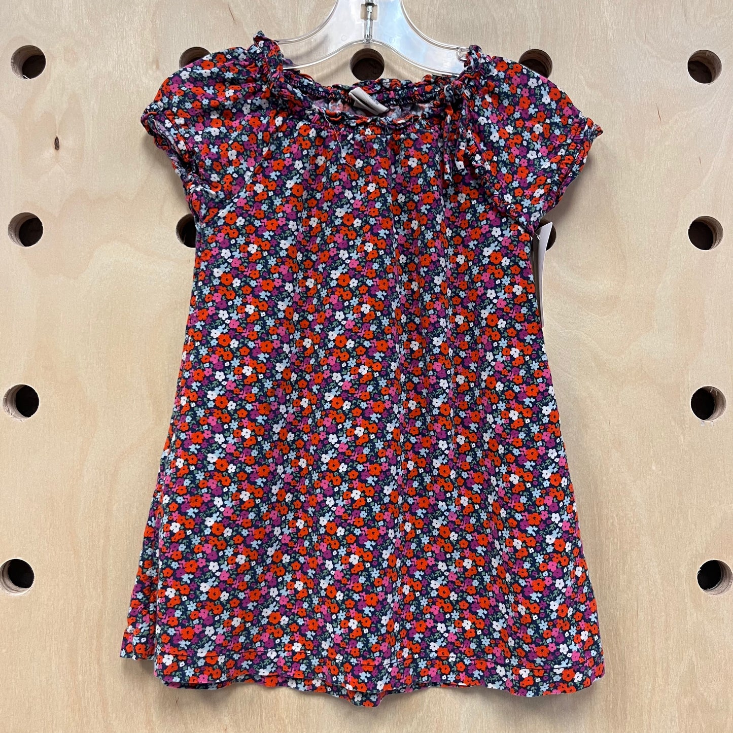 Colorful Floral Soft Dress