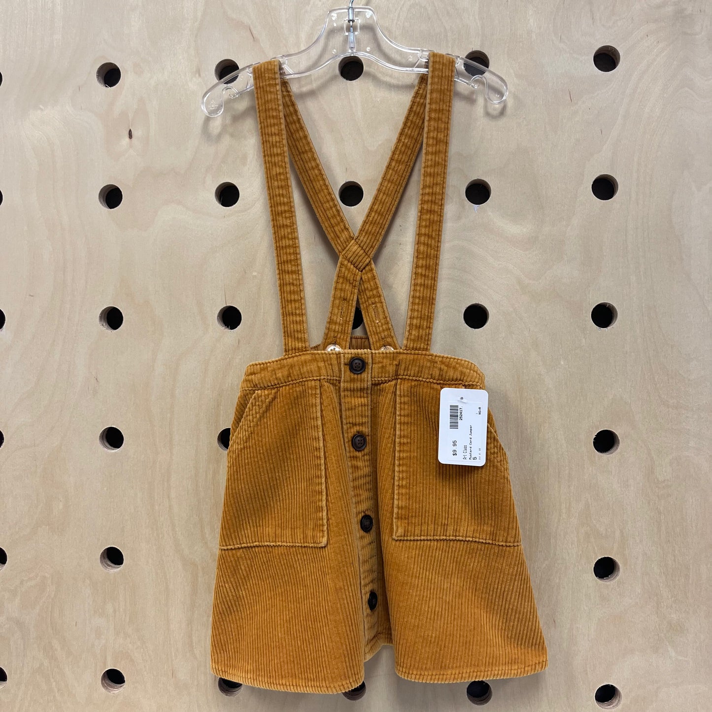 Mustard Cord Jumper