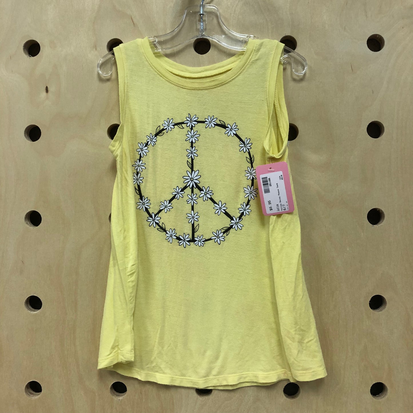 Yellow Daisy Peace Tank