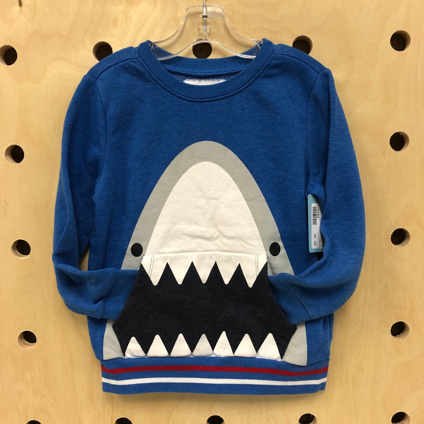 Shark Front Pocket Pullover