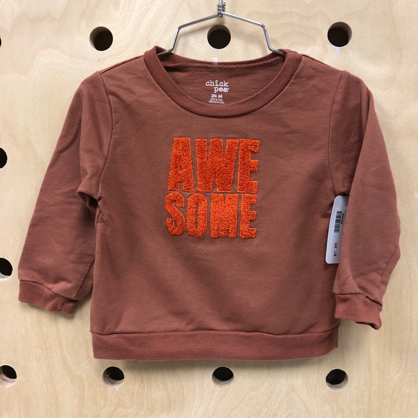 Brown AWESOME Pullover
