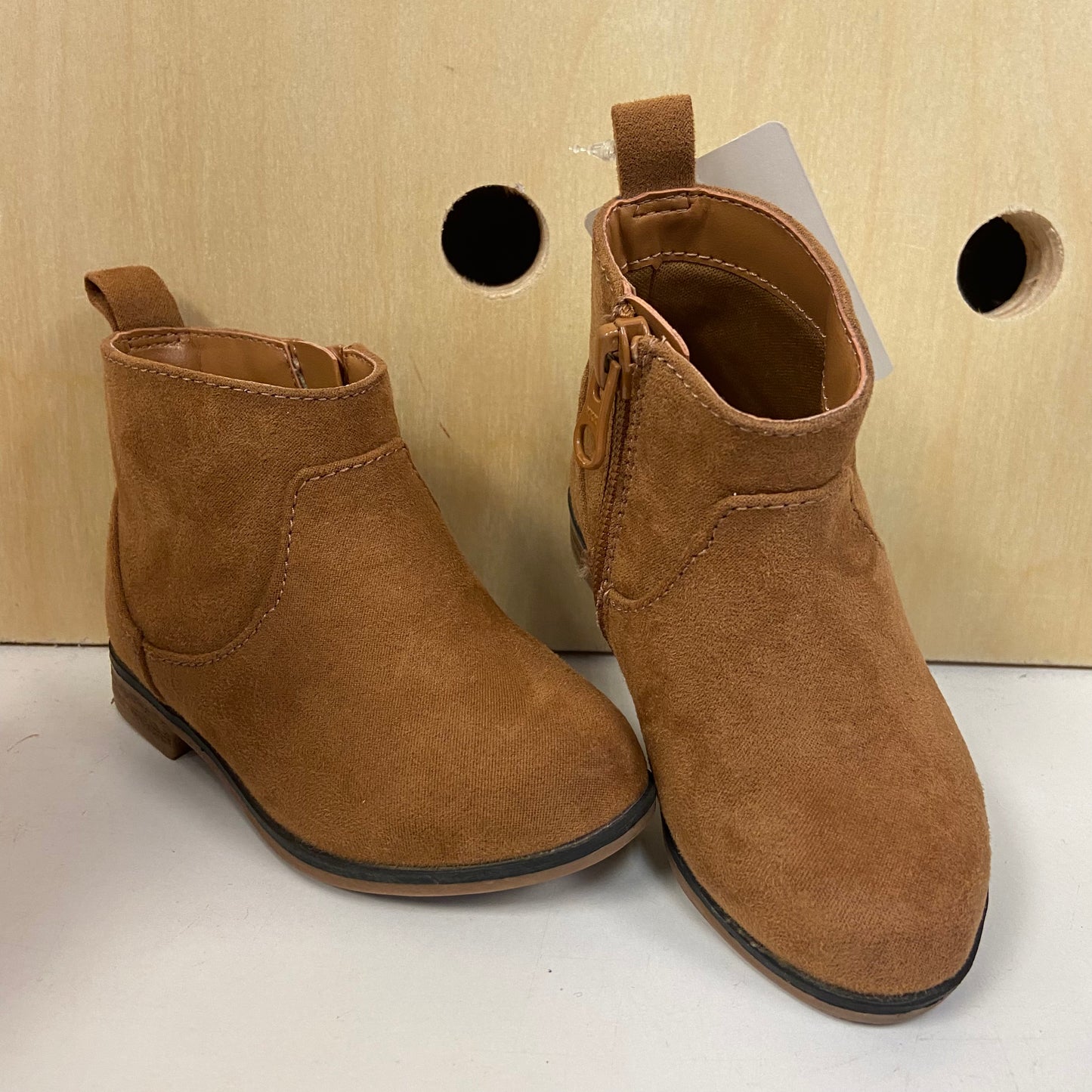 Tan Suede Ankle Boots