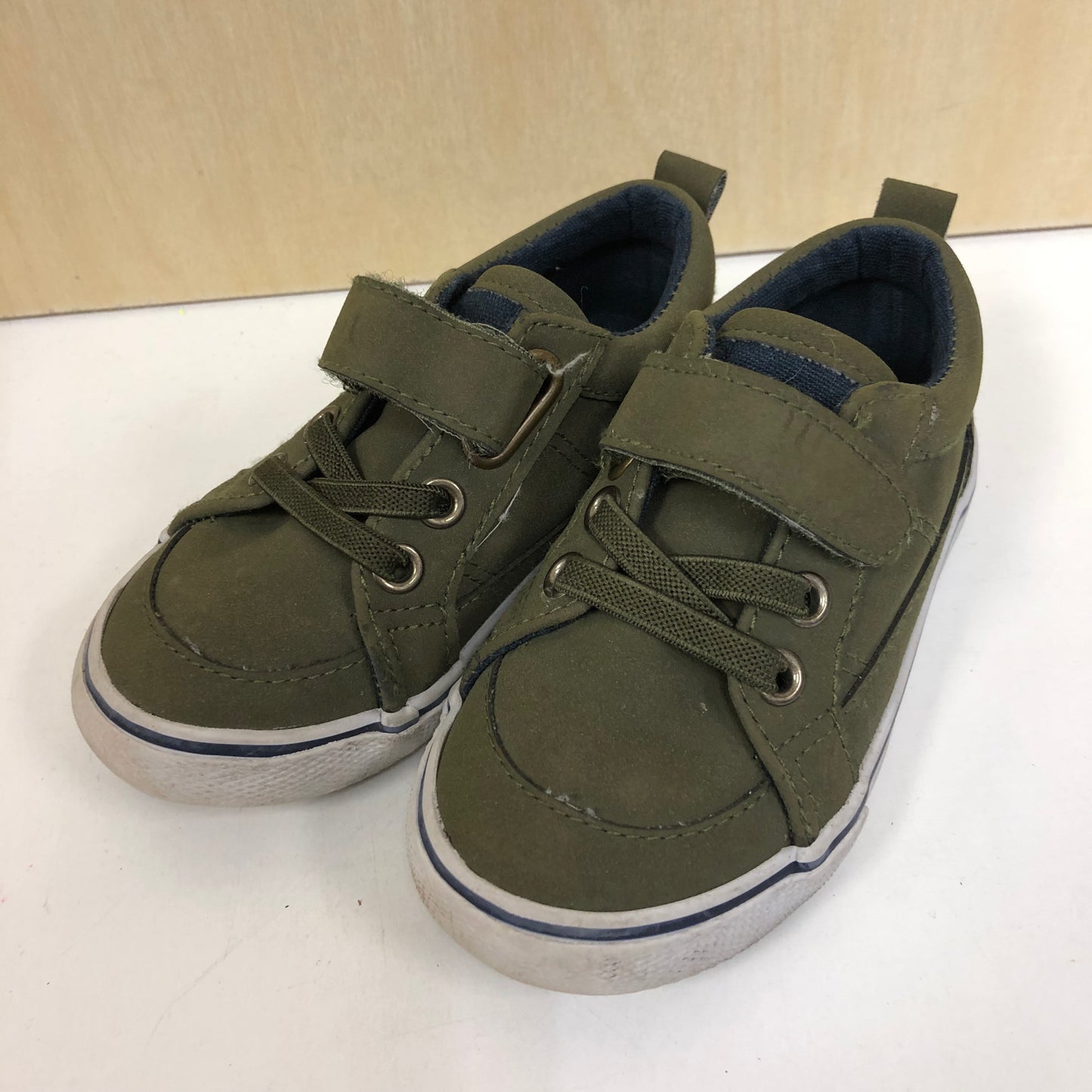 Green Velcro Shoes
