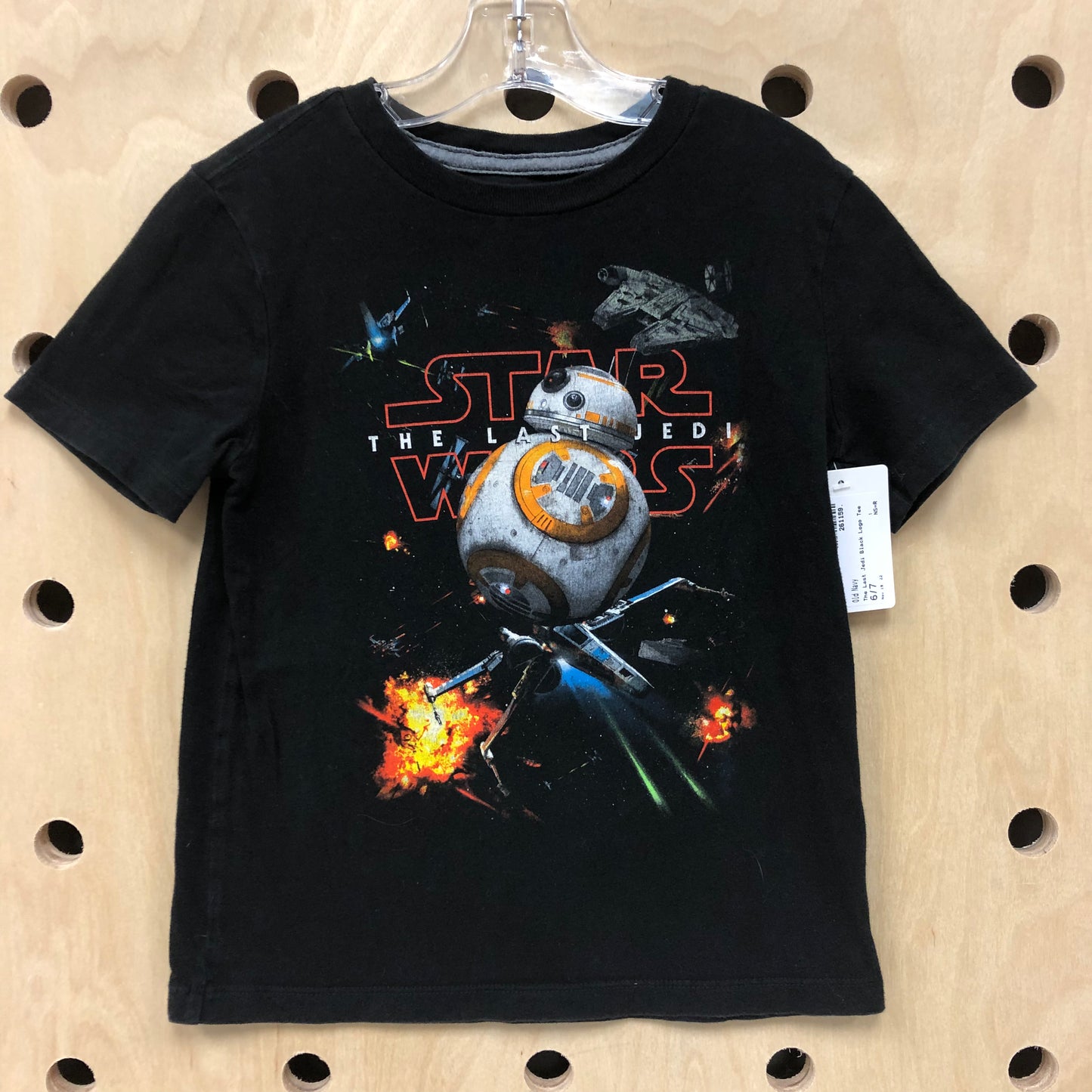The Last Jedi Black Logo Tee