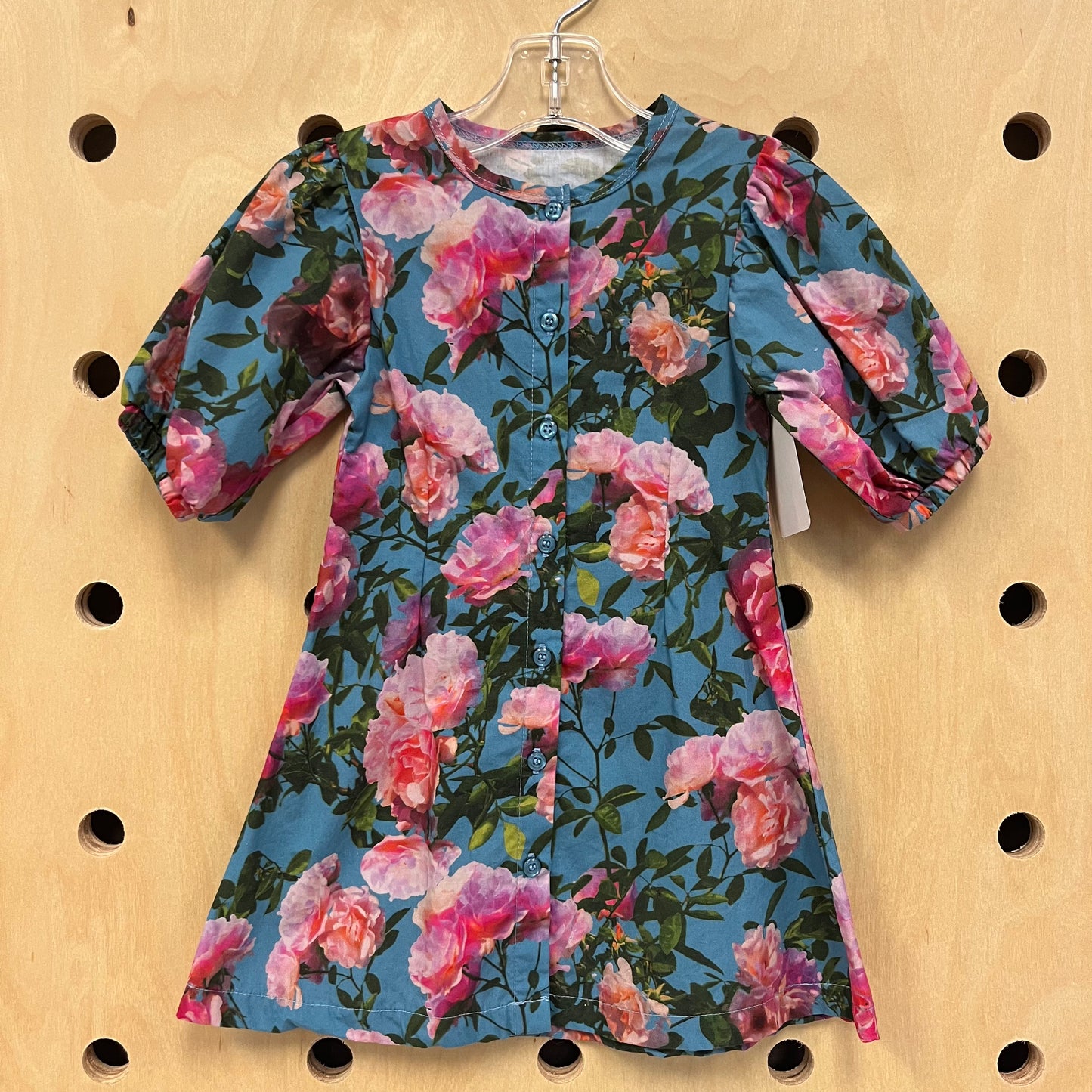 Blue Floral Dress