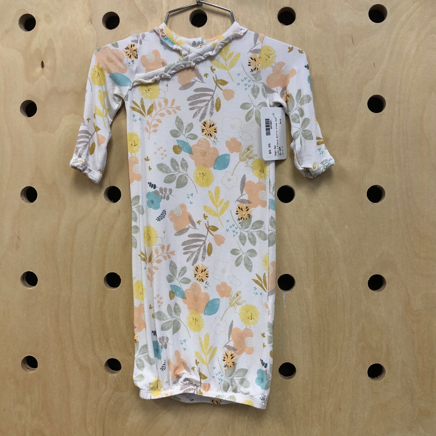 Lion + Floral Ruffle Sleep Sack