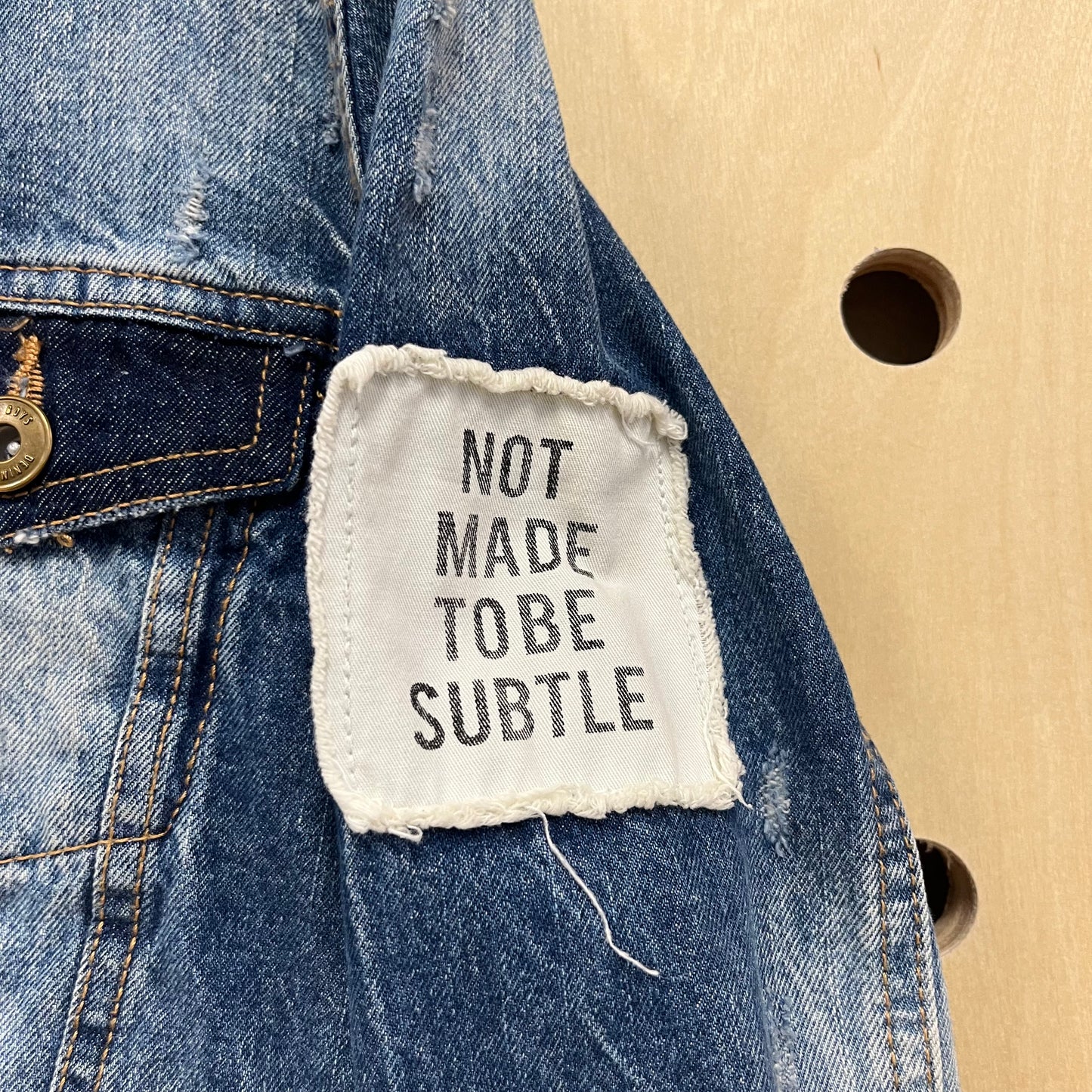 Denim Not Made to Be Jacket