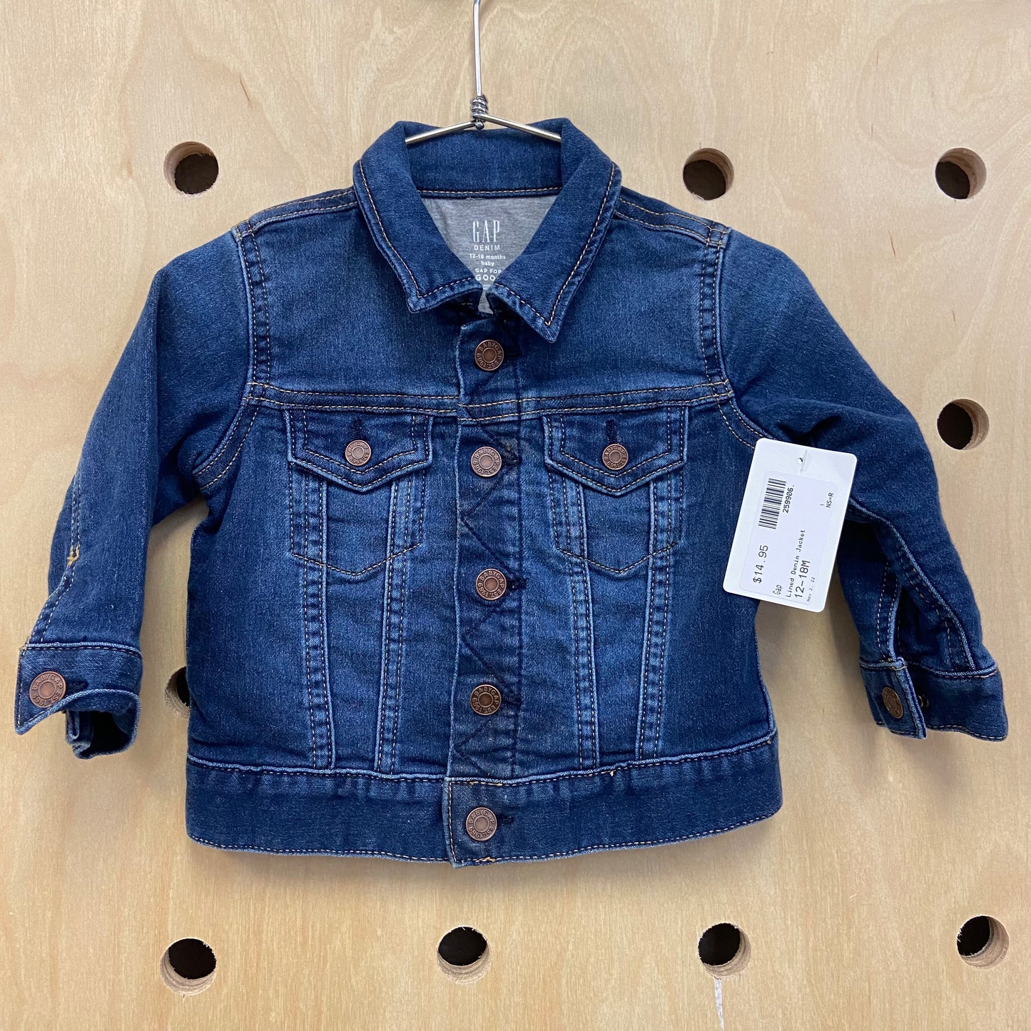 Lined Denim Jacket
