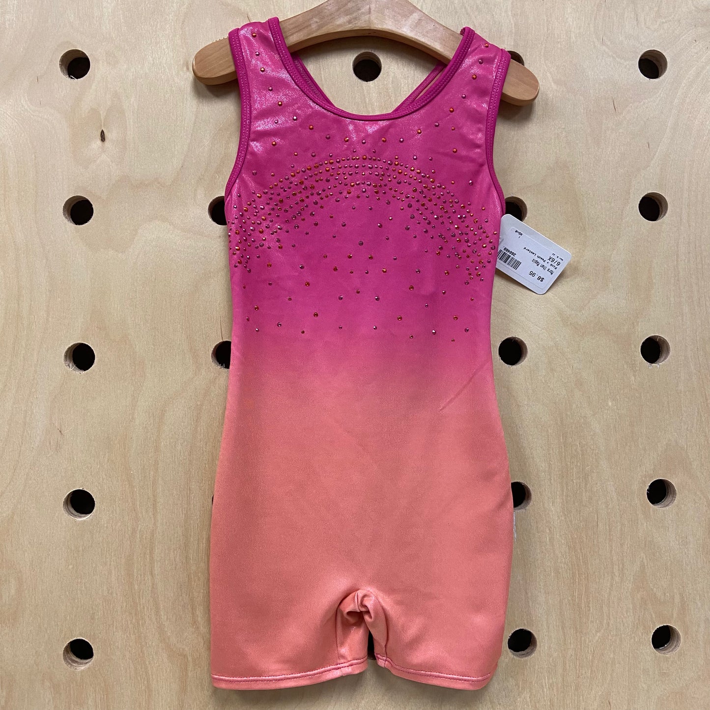 Pink + Peach Leotard