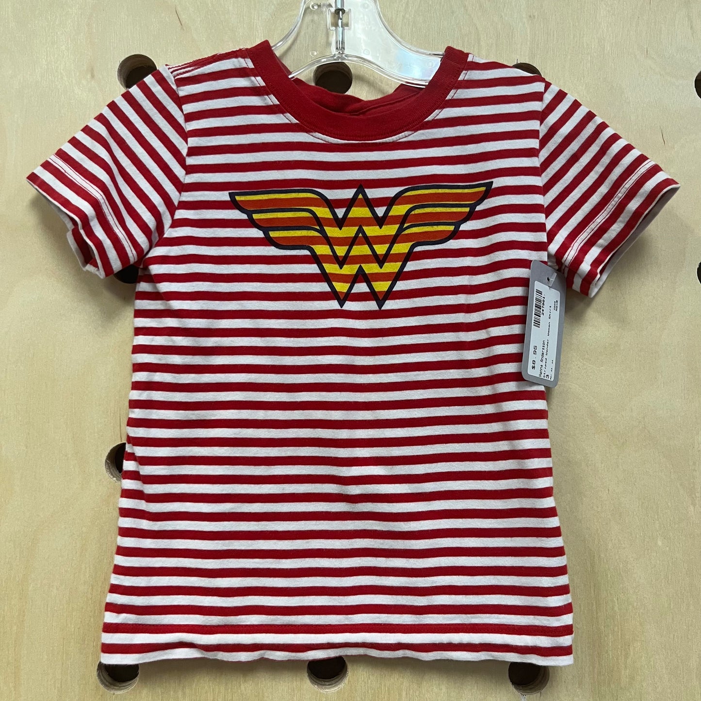 Striped Wonder Woman Shirt