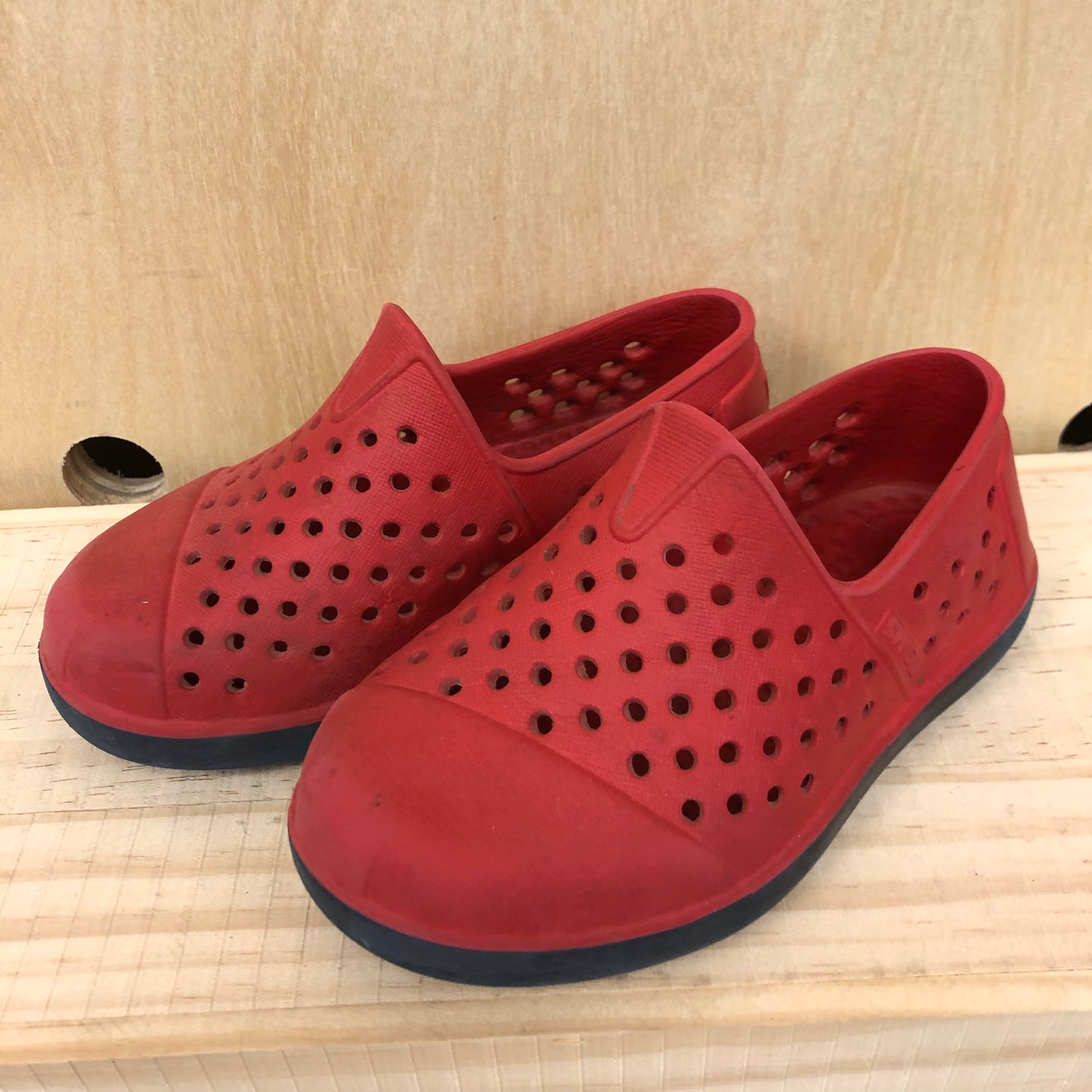 Red Slip Ons